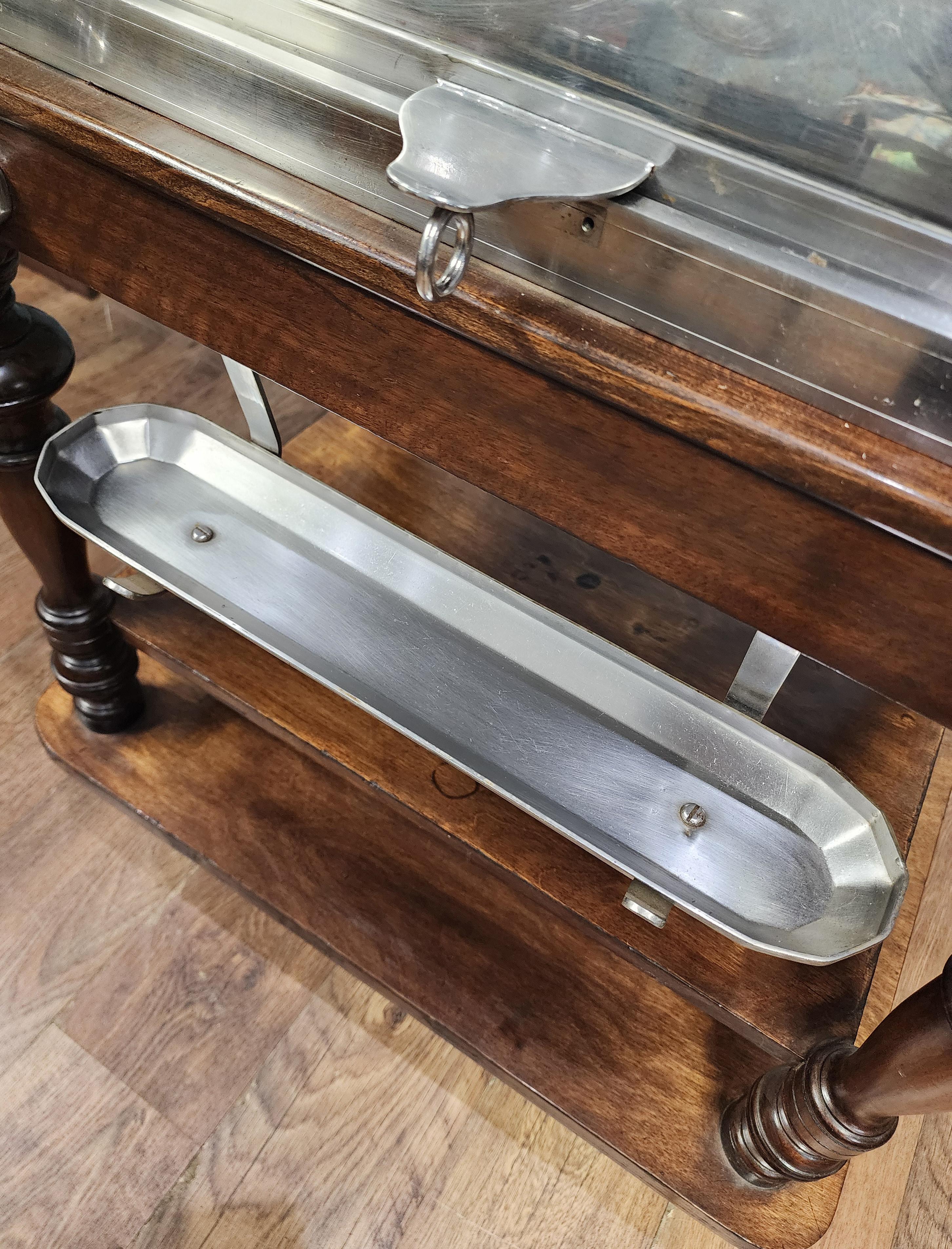 Carro antiguo de carne plateado Drakes of London Hotel Carvery 1910 Chapado en plata en venta