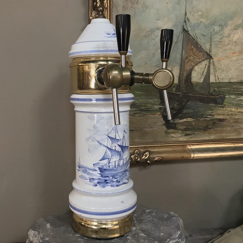 vintage beer taps