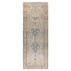 Antique Beige Karabagh Runner Rug  6'6 x 17'4