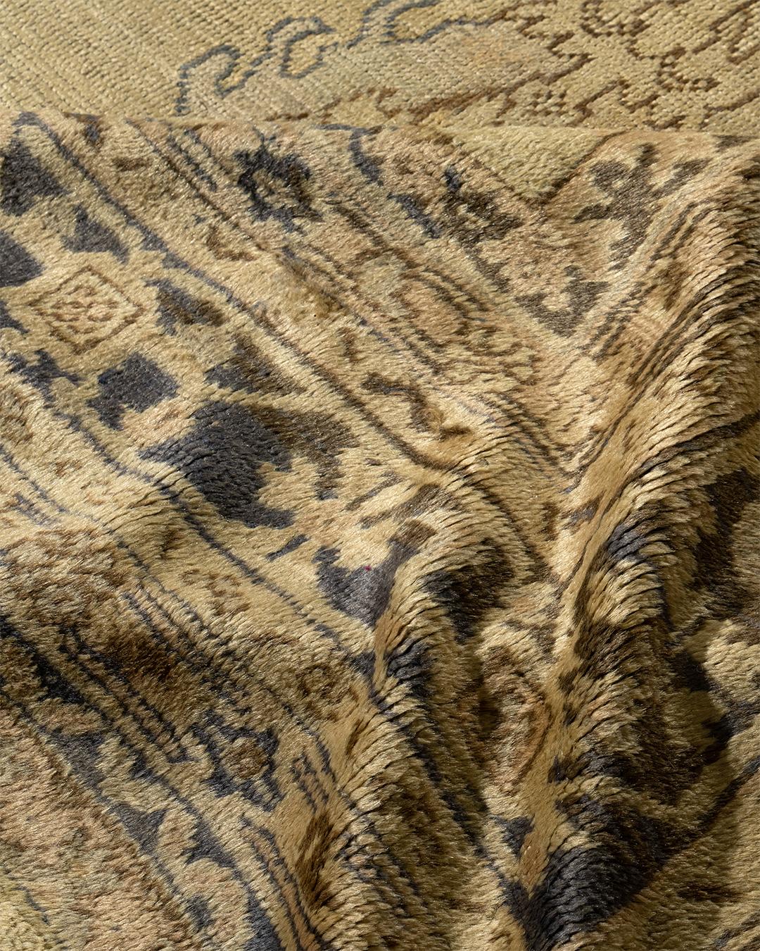 Antiker beigefarbener türkischer Oushak-Teppich in Übergröße 13'5 x 18'8 im Angebot 6