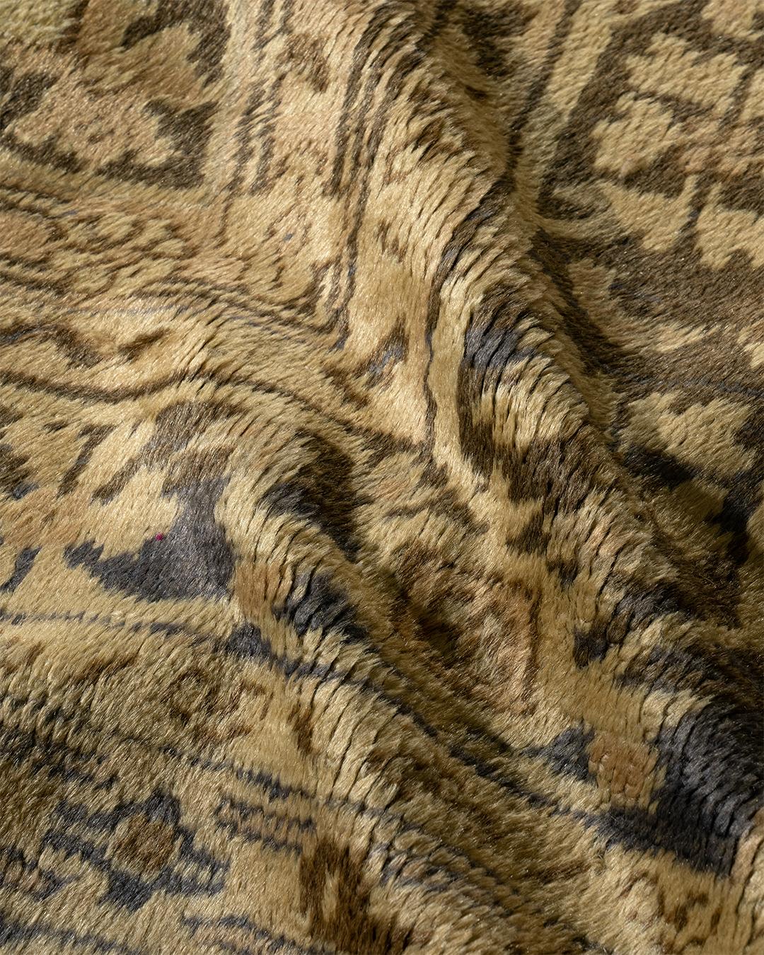 Antiker beigefarbener türkischer Oushak-Teppich in Übergröße 13'5 x 18'8 im Angebot 8