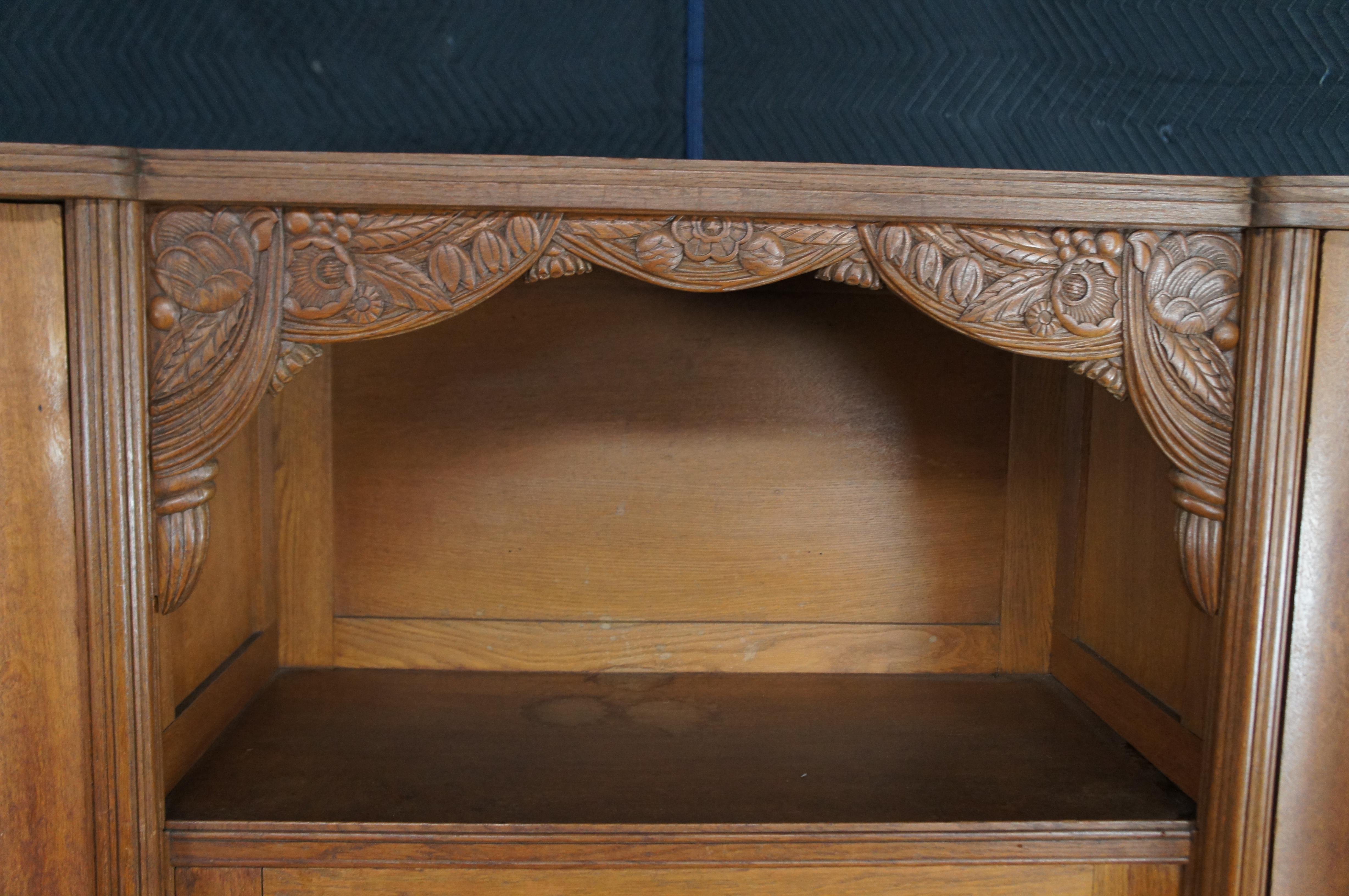 Antiker belgischer Art-Déco-Schrank mit Knockdown-Schrank, Kleiderschrank, Schrank, Schrank 67