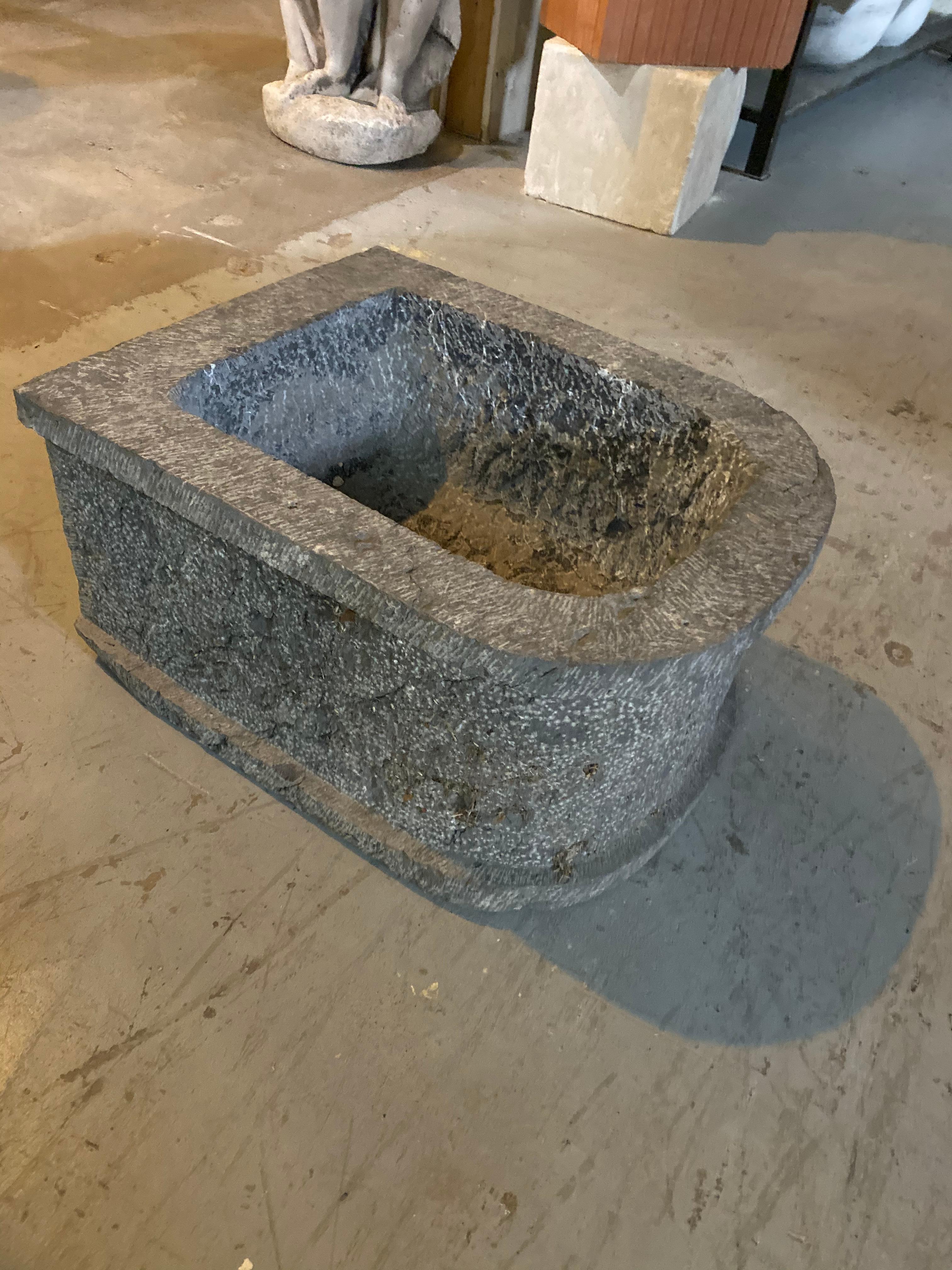 This bluestone sink originates from Belgium, circa 1890. 

Measurements: 10