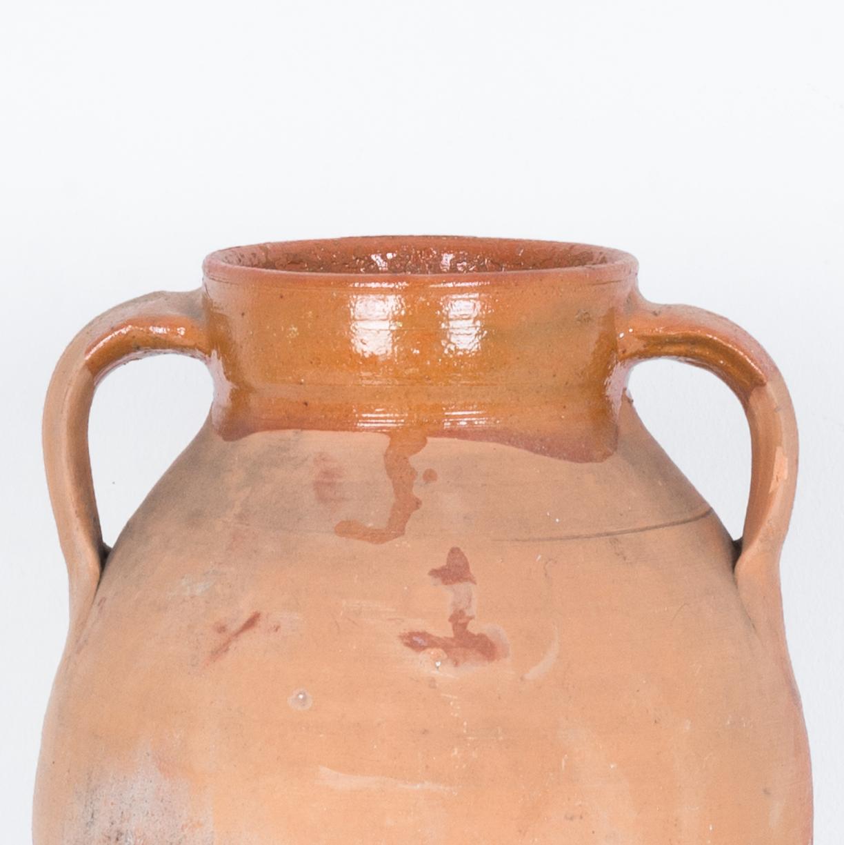French Provincial Antique Belgian Ceramic Pot