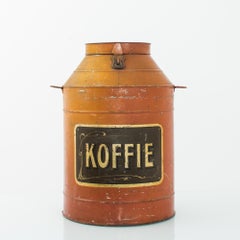 Antique Belgian Coffee Canister