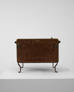 Antique Belgian Copper Sterilizing Cabinet