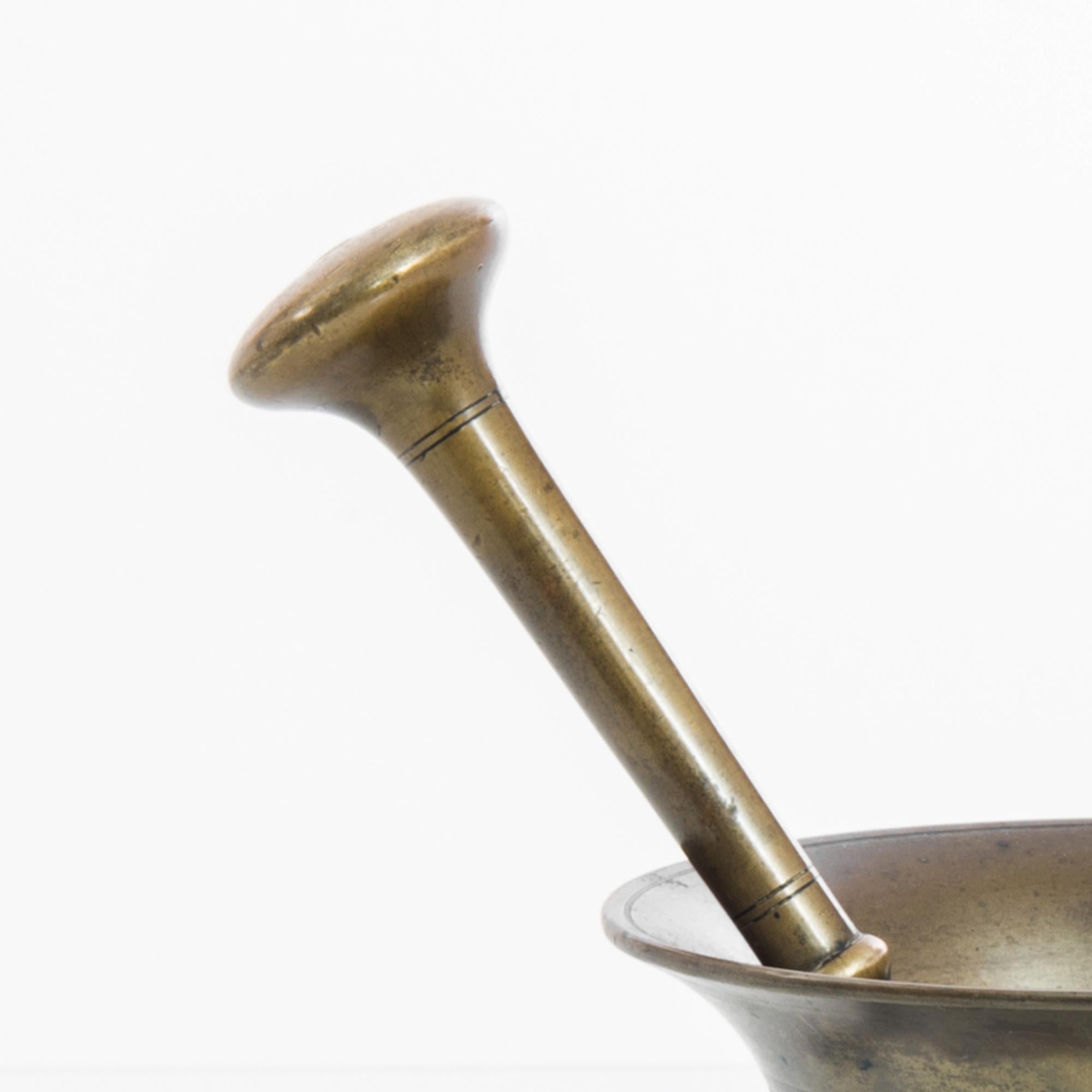 metal mortar and pestle