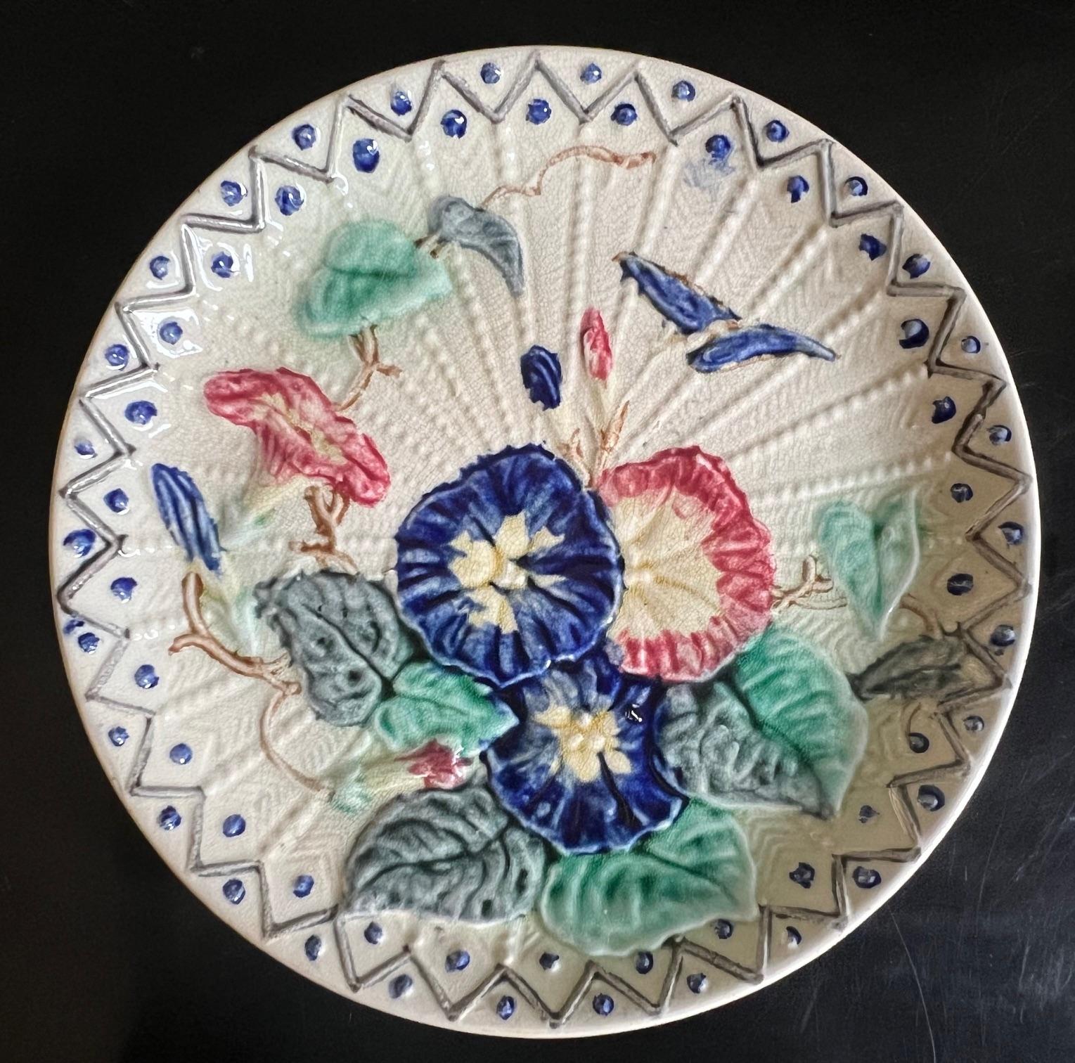 Ceramic Antique Belgian Plate 