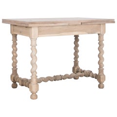 Antique Belgian Pull Leaf Dining Table Antique Belgian Pull Leaf Dining Table