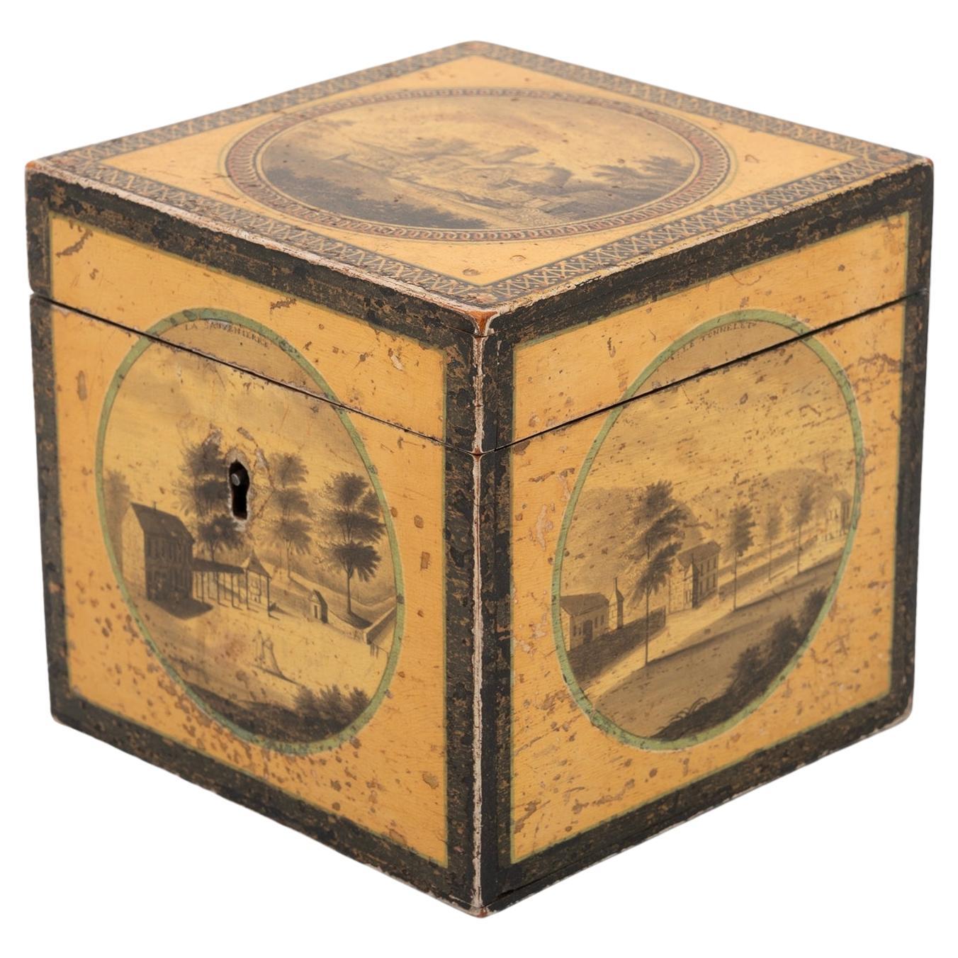 Caja de Té Spa Belga Antigua