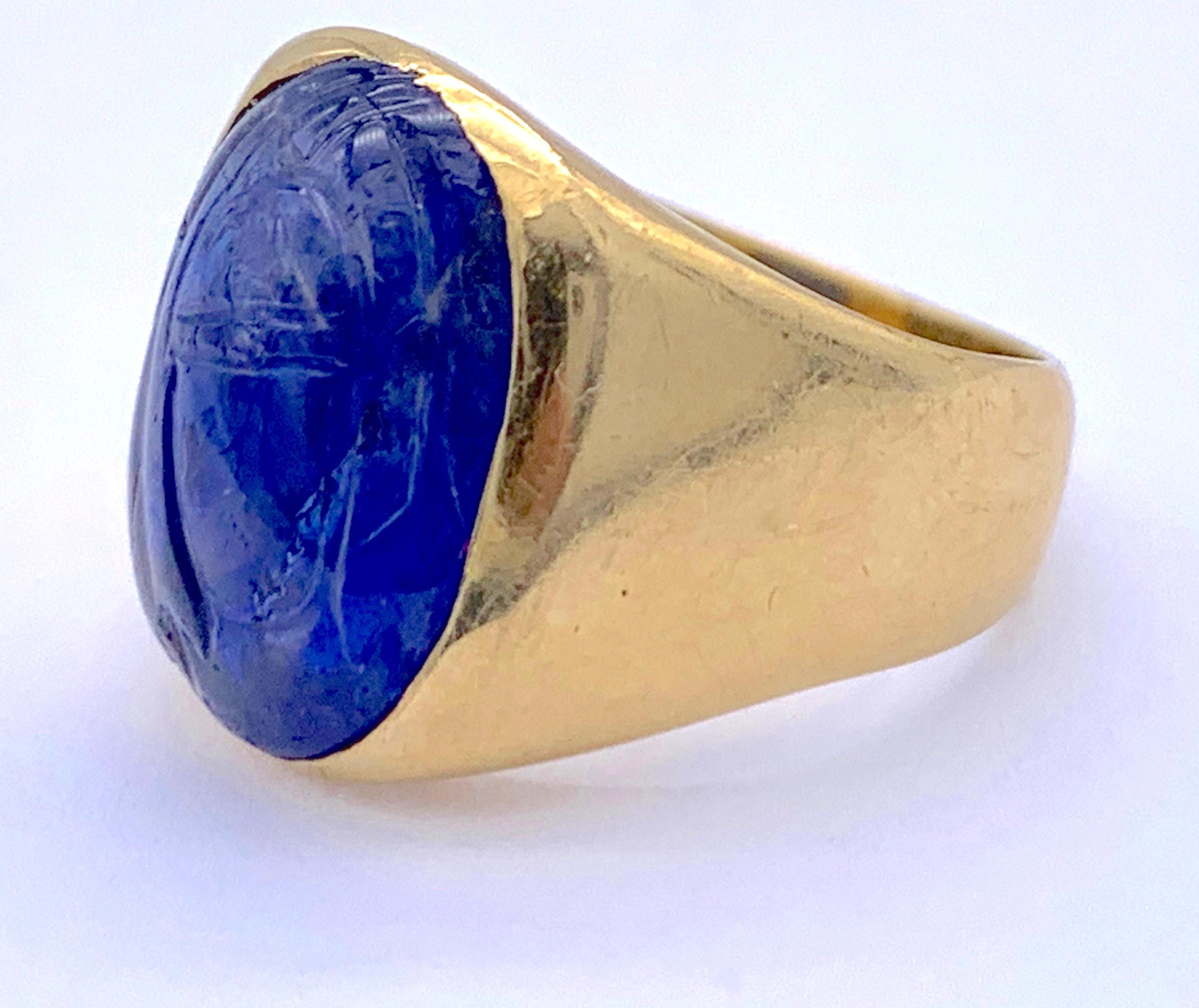 ancient sapphire ring