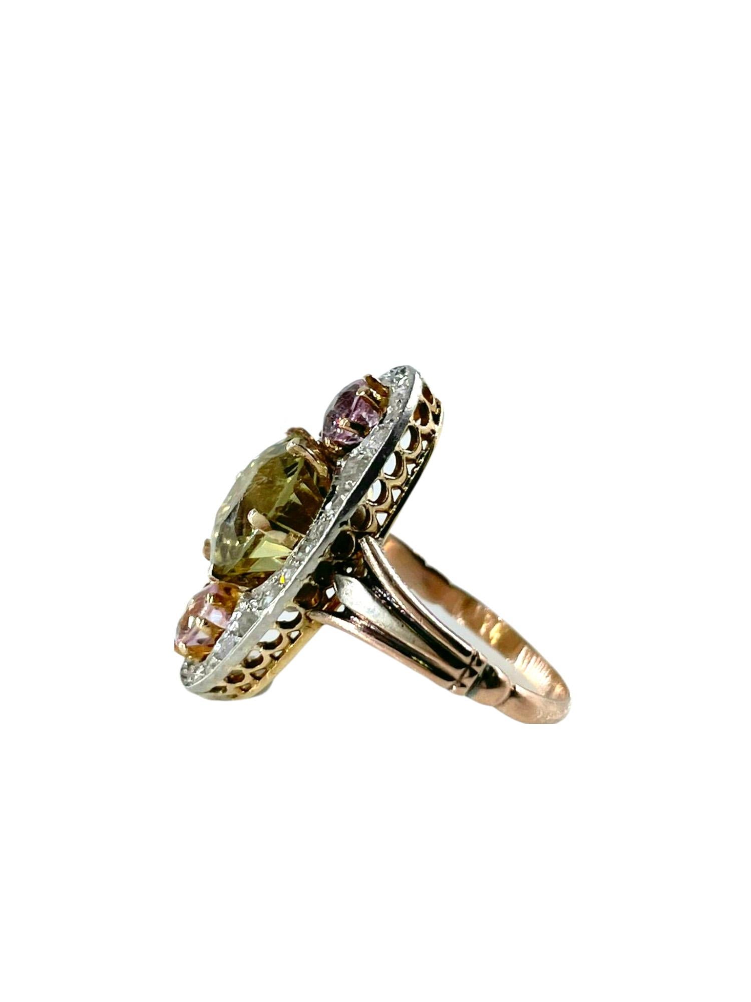 pink chrysoberyl
