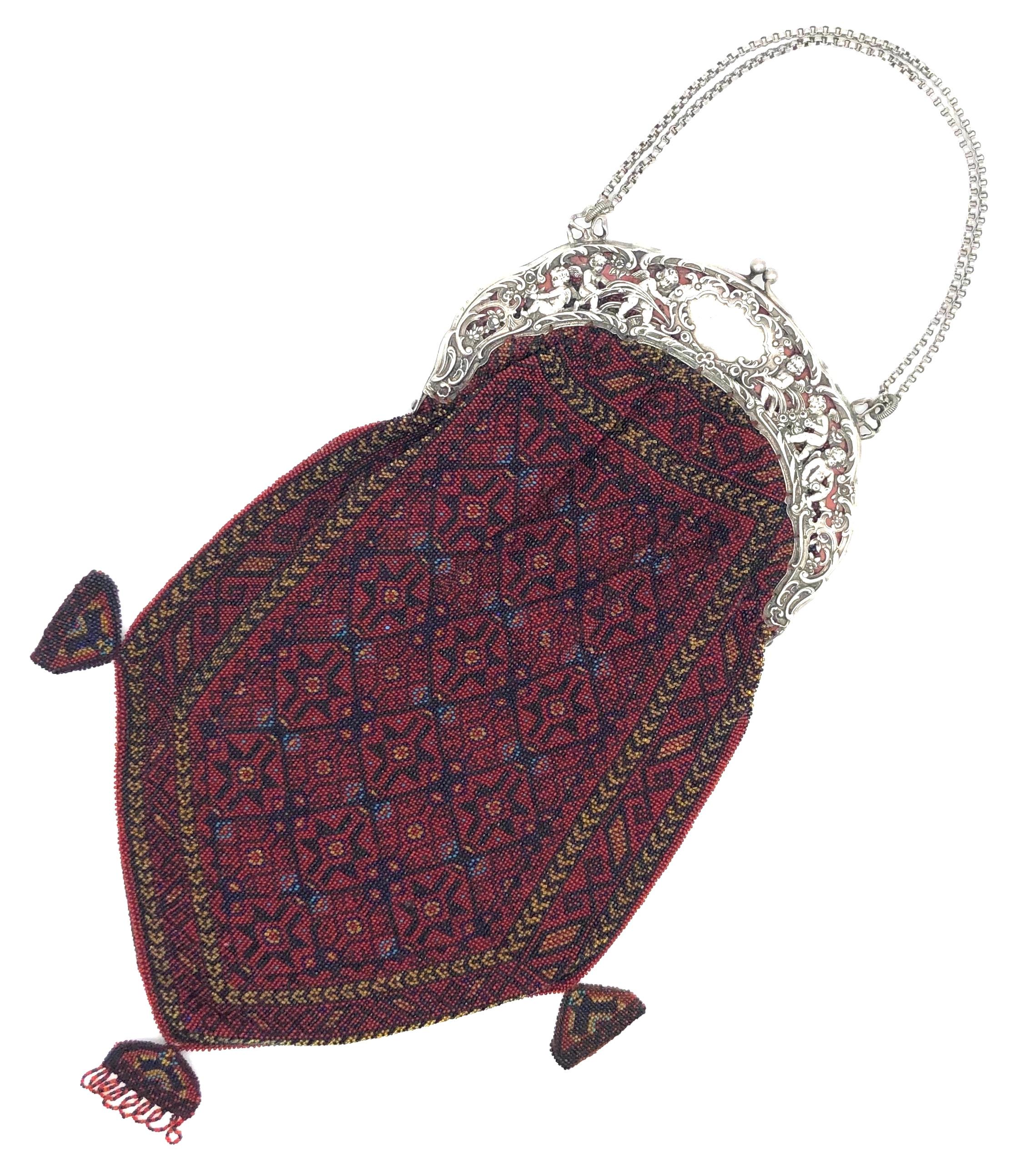 glass beads bag