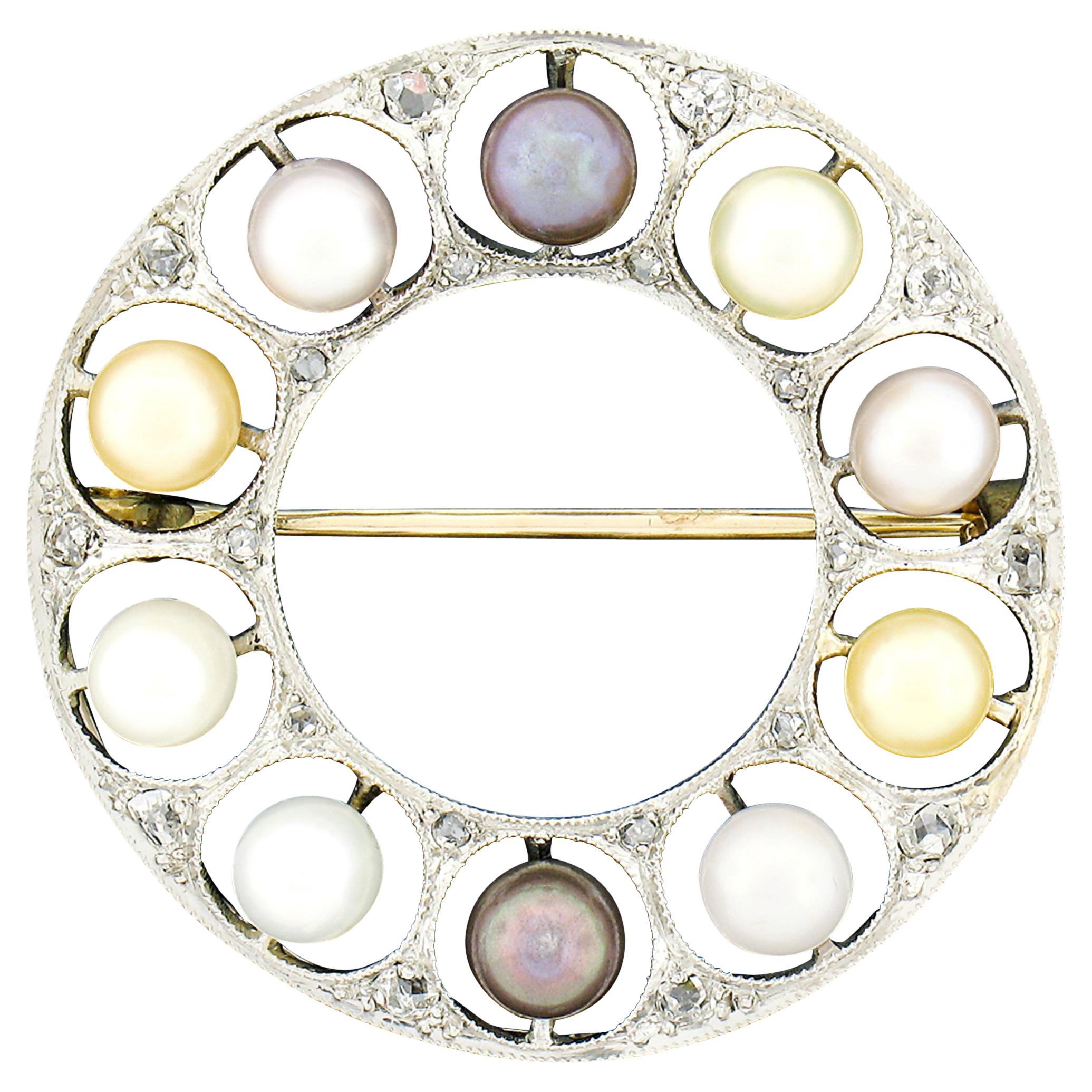 Circle brooch discount