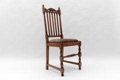 Antiker Belle-Époque-Holzstuhl, 1900er Jahre Österreich