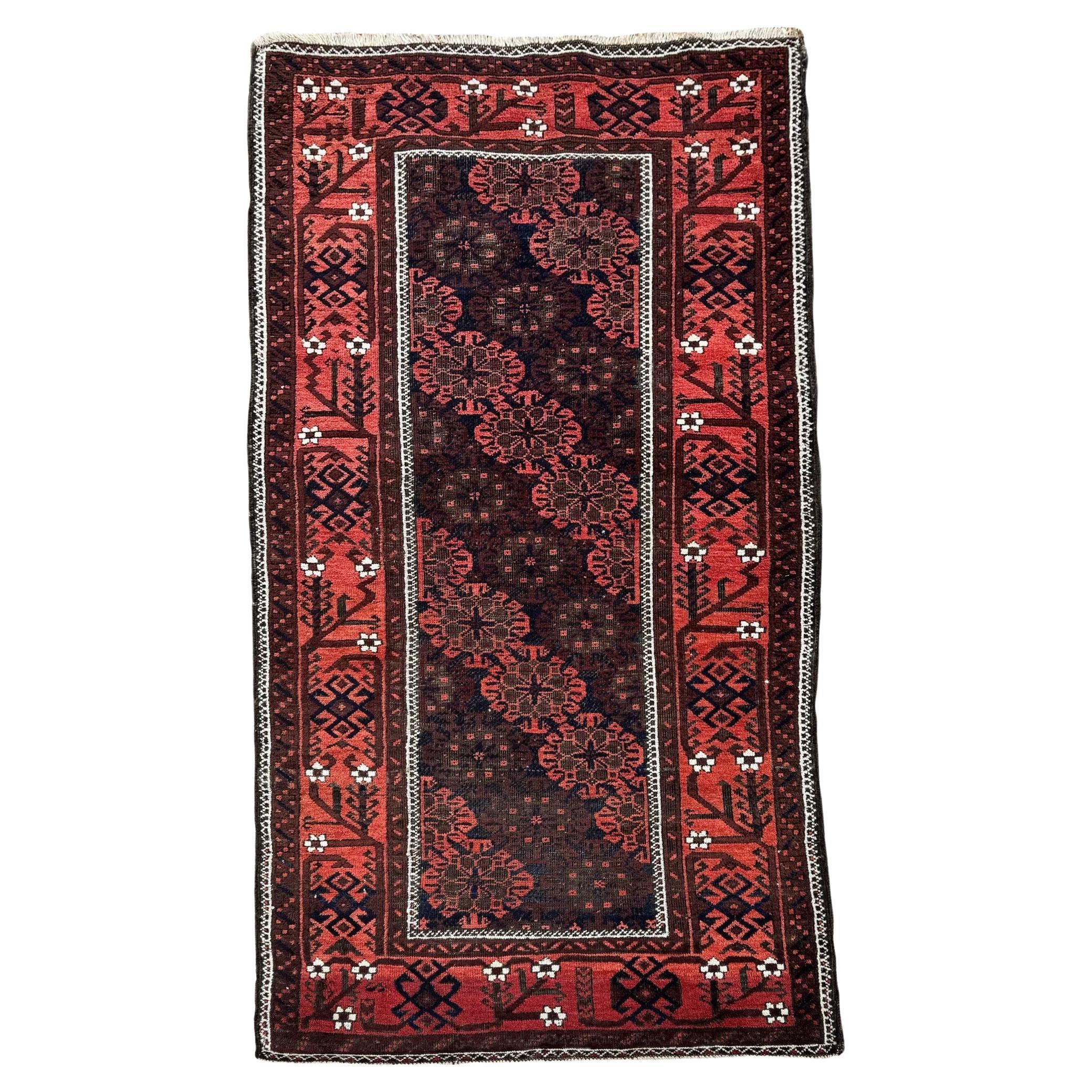 Tappeto antico Belouch 1,64 m x 0,90 m