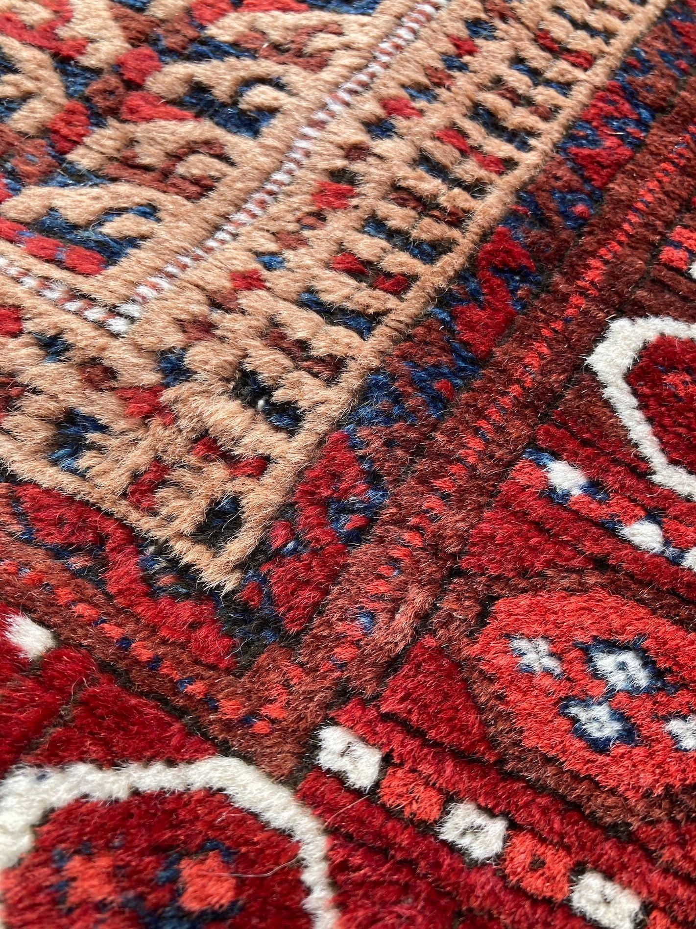 Antique Belouch Rug 1.76m x 0.89m For Sale 5