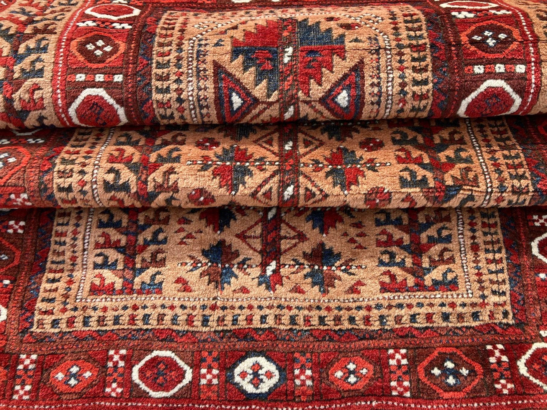 Antique Belouch Rug 1.76m x 0.89m For Sale 11