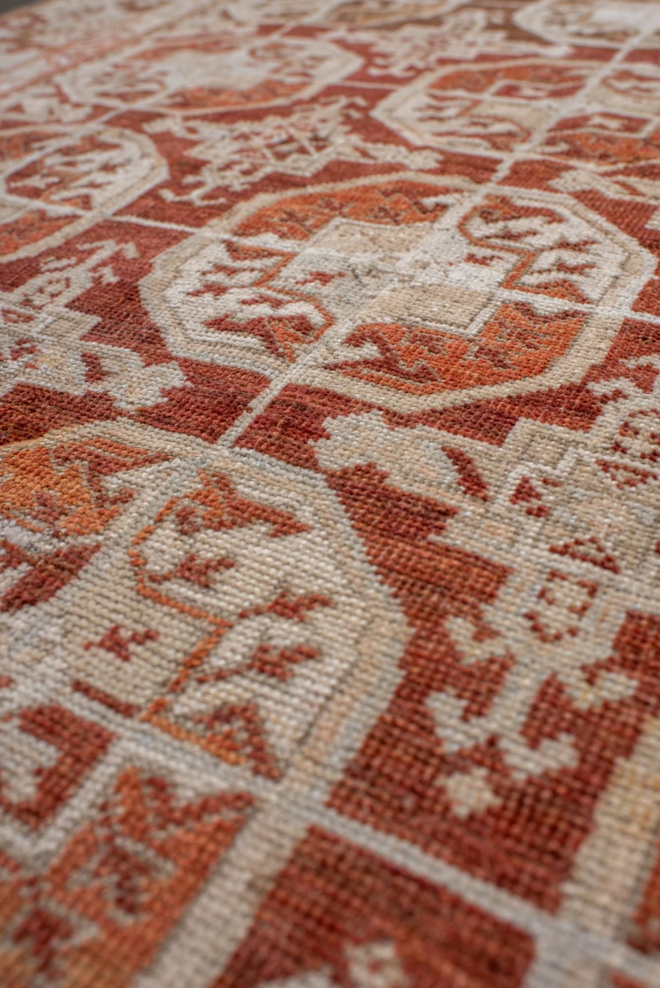 Antique Belouch Rug, Handwoven Tribal Geometric Design In Good Condition For Sale In New York, NY