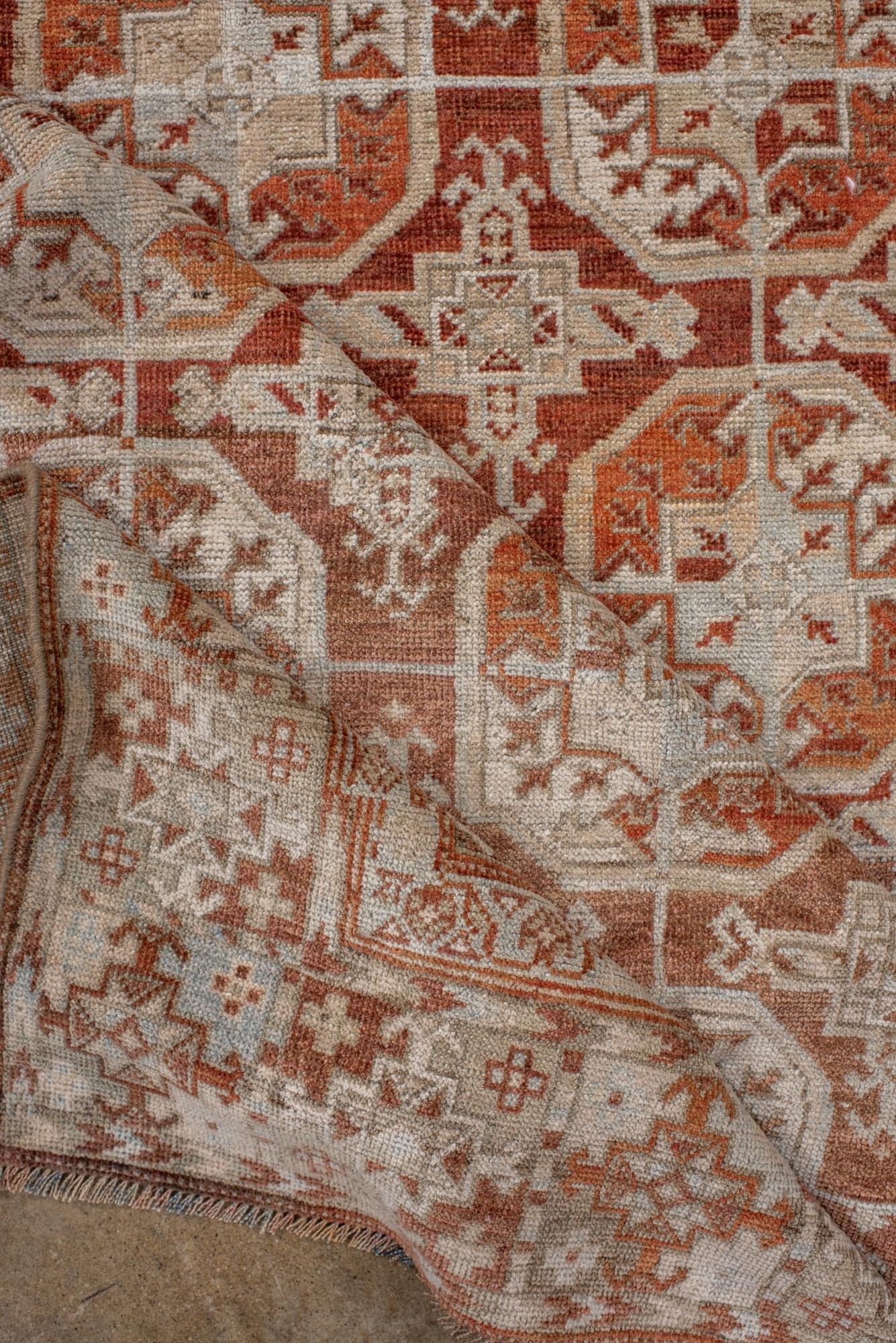 Antique Belouch Rug, Handwoven Tribal Geometric Design For Sale 1