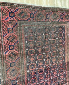 Antique Belouch Turkoman Rug, c-1900's, AS IS