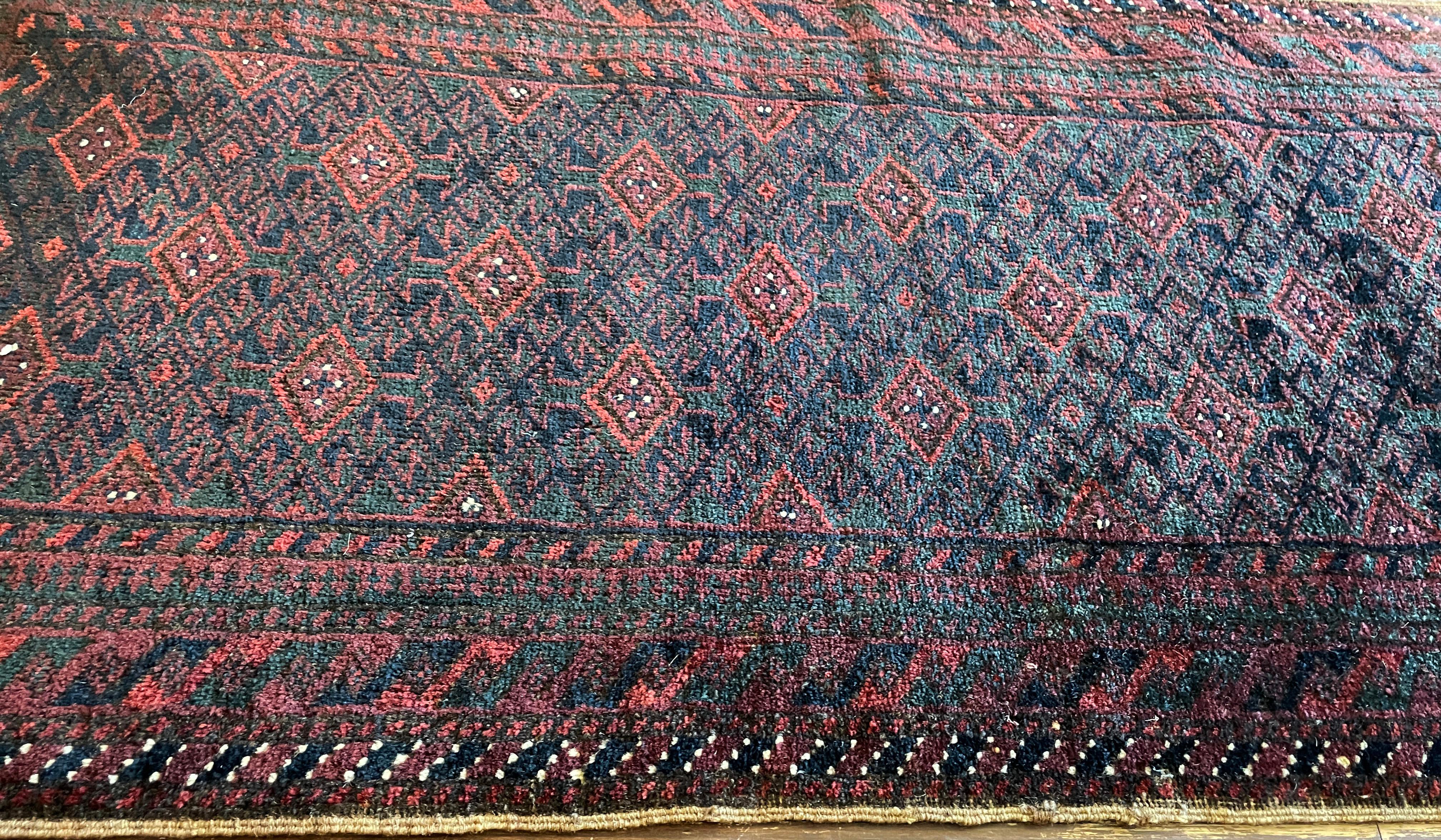 Tribal Antique Belouch Turkoman Rug, Fine For Sale
