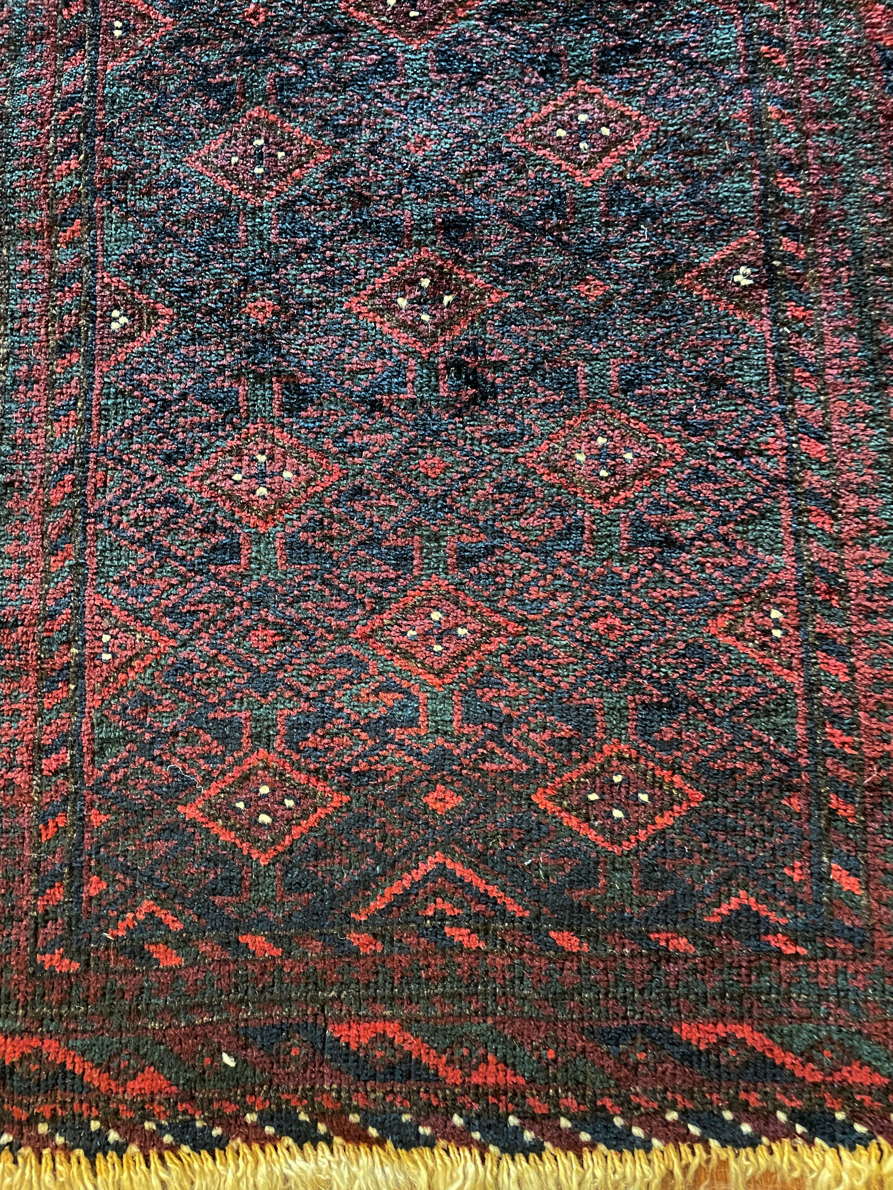 20th Century Antique Belouch Turkoman Rug, Fine For Sale