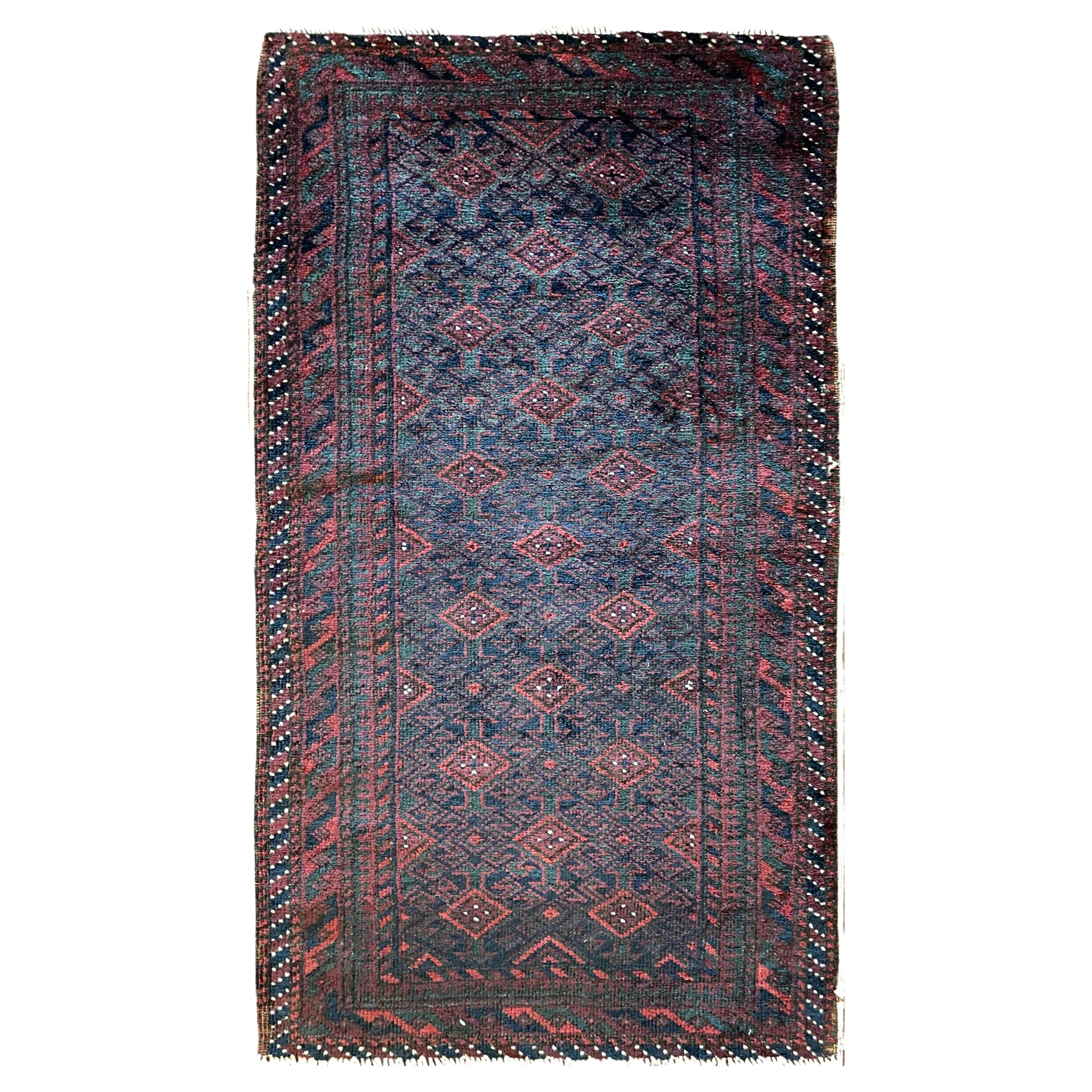 Antique Belouch Turkoman Rug, Fine