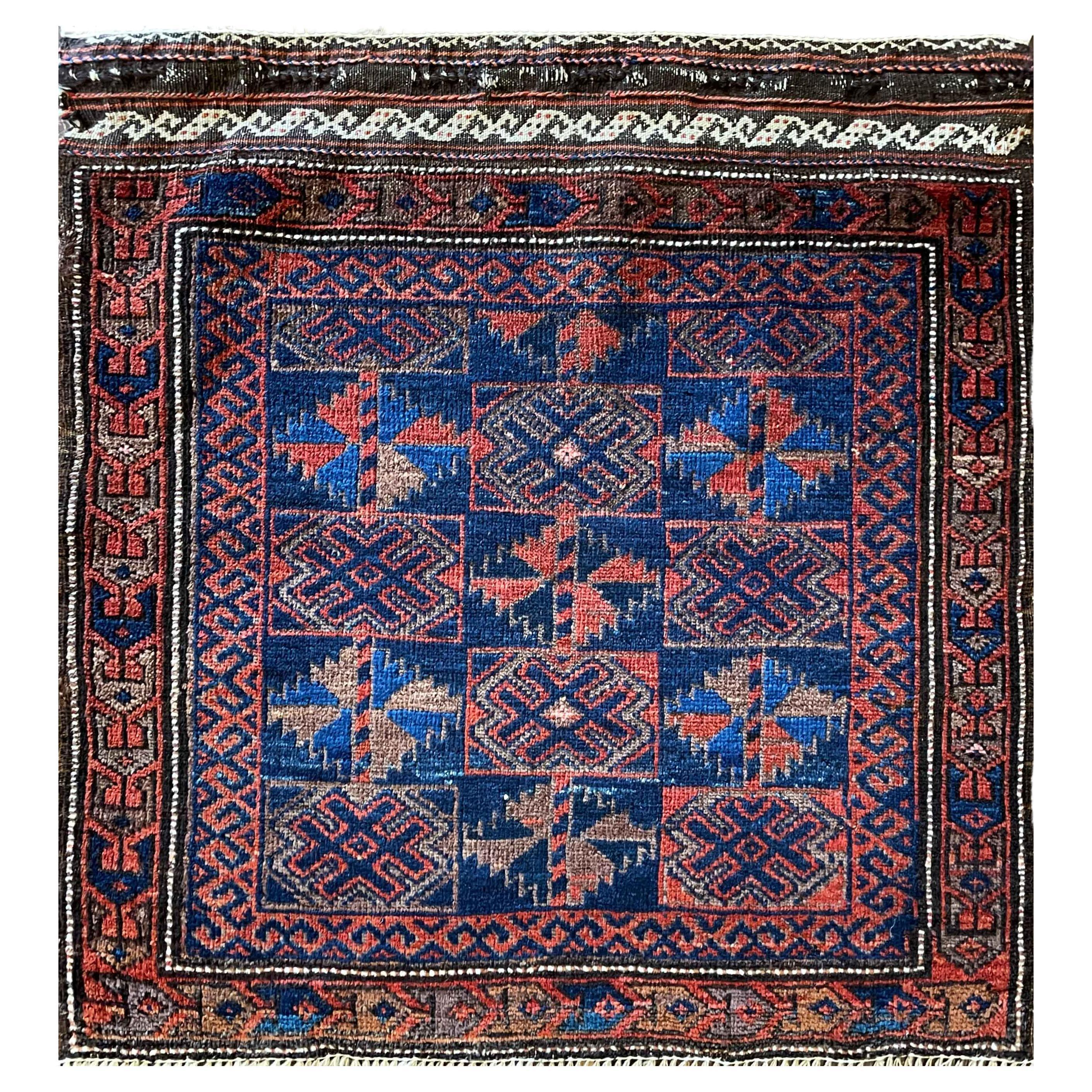 Antique Belouch Turkoman Rug, Fine For Sale