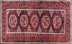 Antique Belouch Turkoman Rug