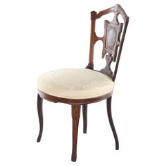 Antique Belter Victorian Rosewood
Burl Boudoir Chair C1860