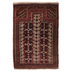 Antique Beluch Prayer Rug - Late 19th Century
