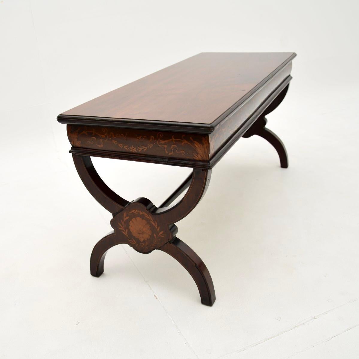 Antique Bench / Stool / Coffee Table In Good Condition For Sale In London, GB