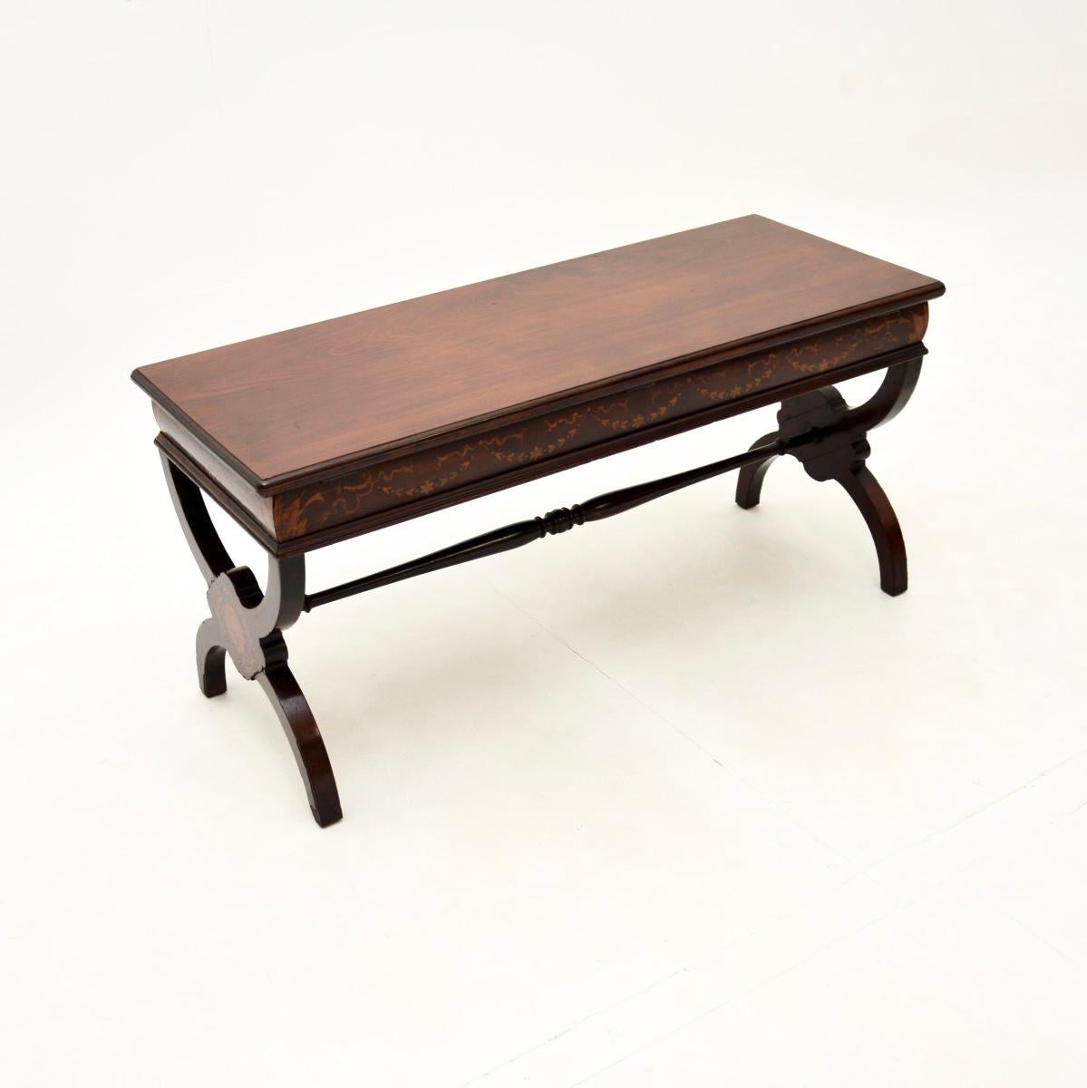 Wood Antique Bench / Stool / Coffee Table For Sale