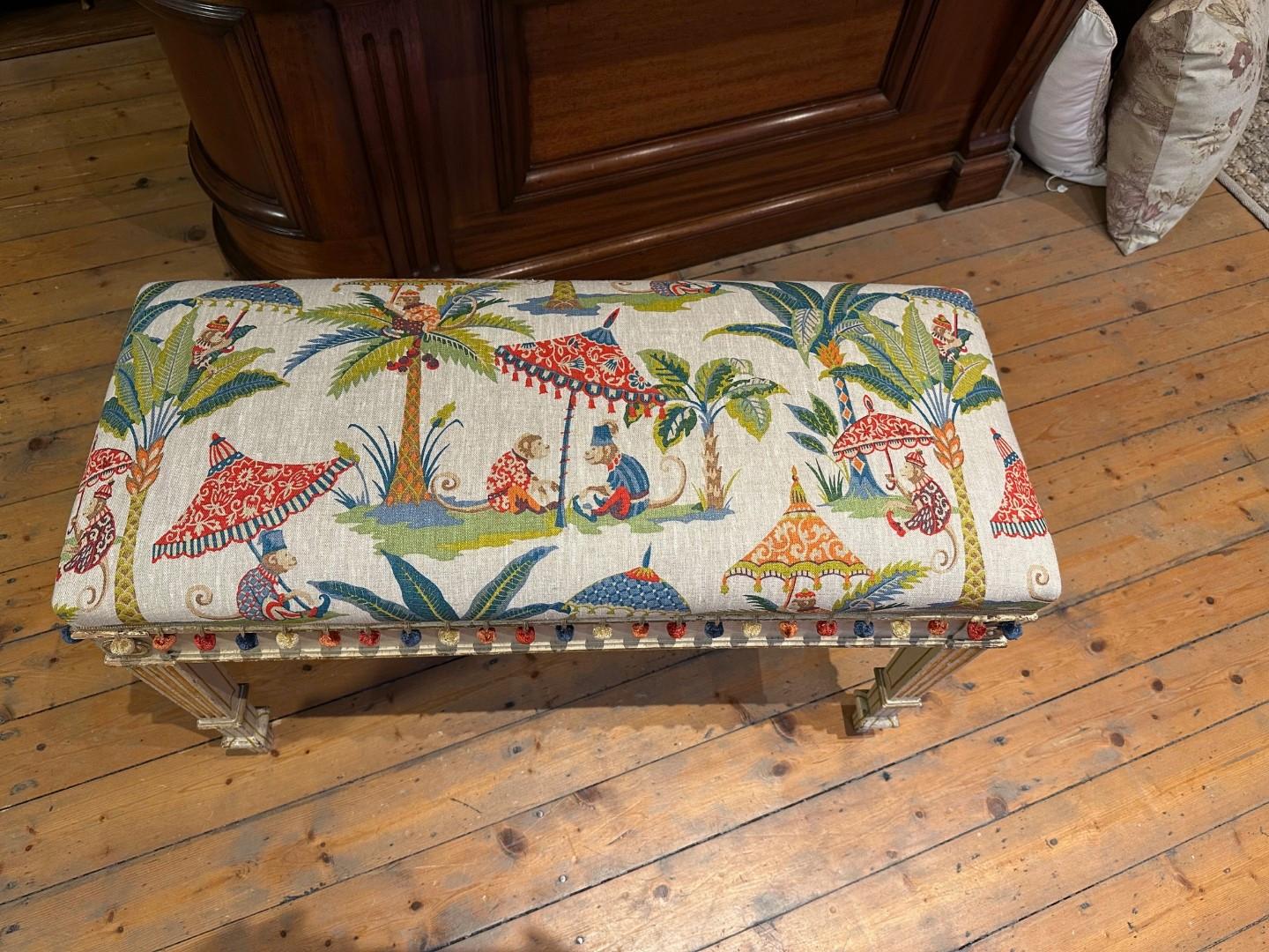 Édouardien Banc / tabouret ancien en vente