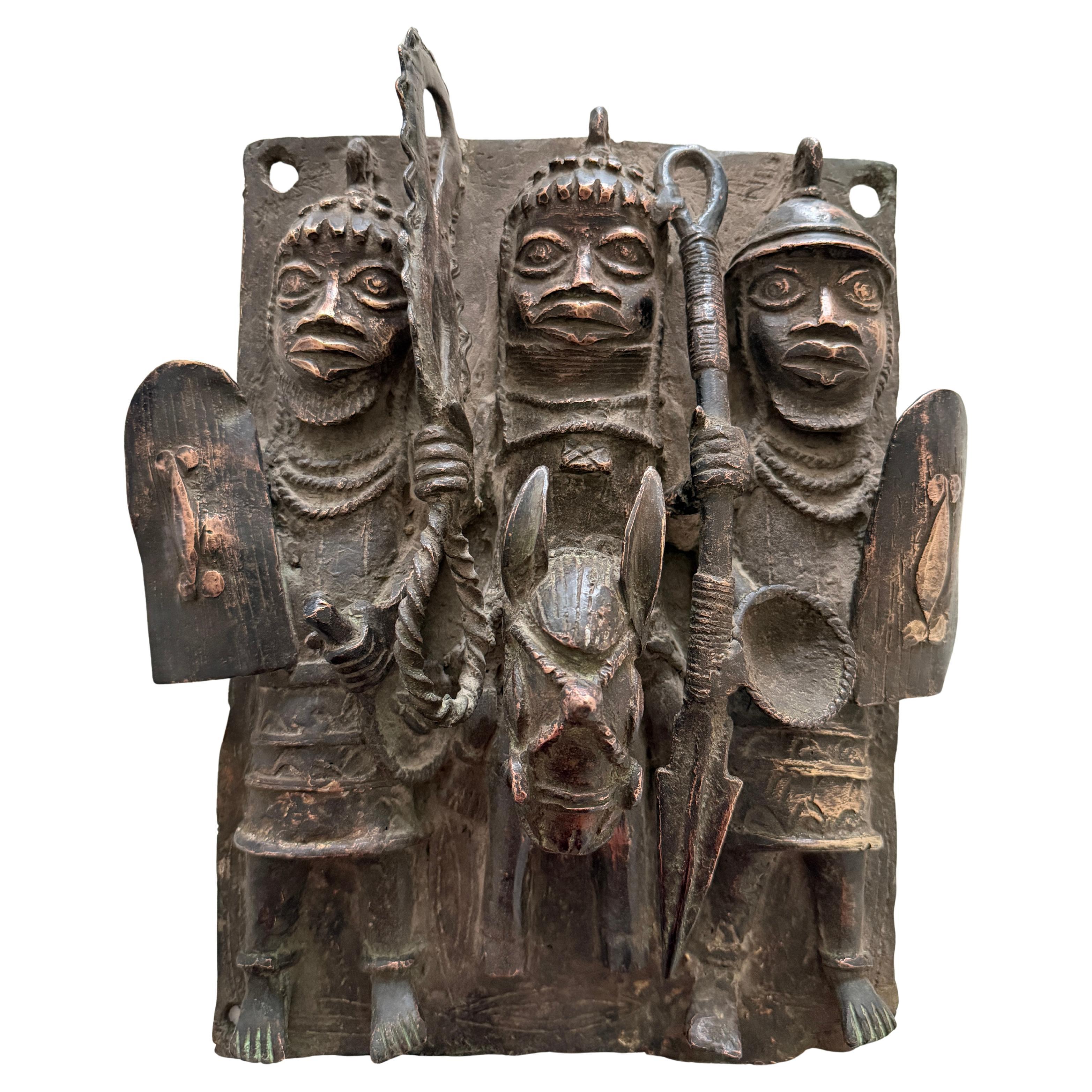 What do Benin bronzes represent?