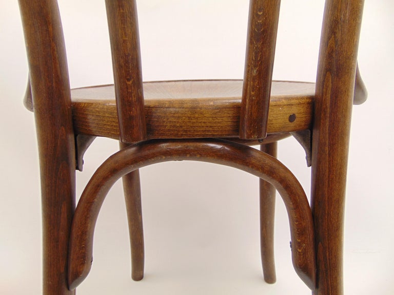 Antique Bentwood Chair by Jacob and Josef Kohn Made in Czechoslovakia