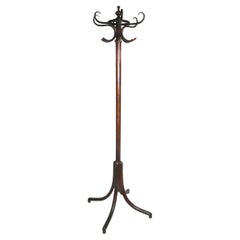 Antique Bentwood Coat Rack Stand by Thonet
