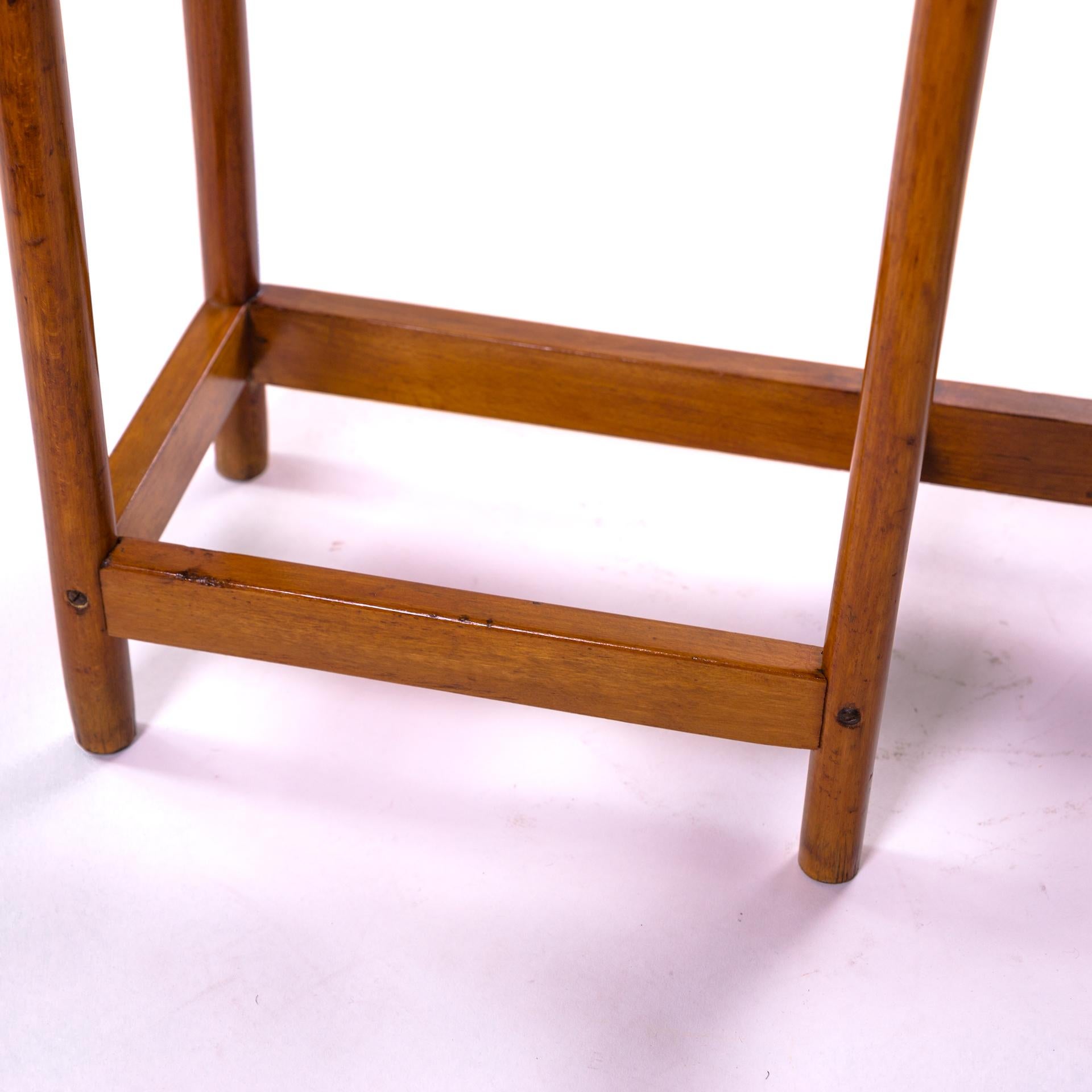 Antique Bentwood Coat Rack with Mirror by Michael Thonet For Sale 4