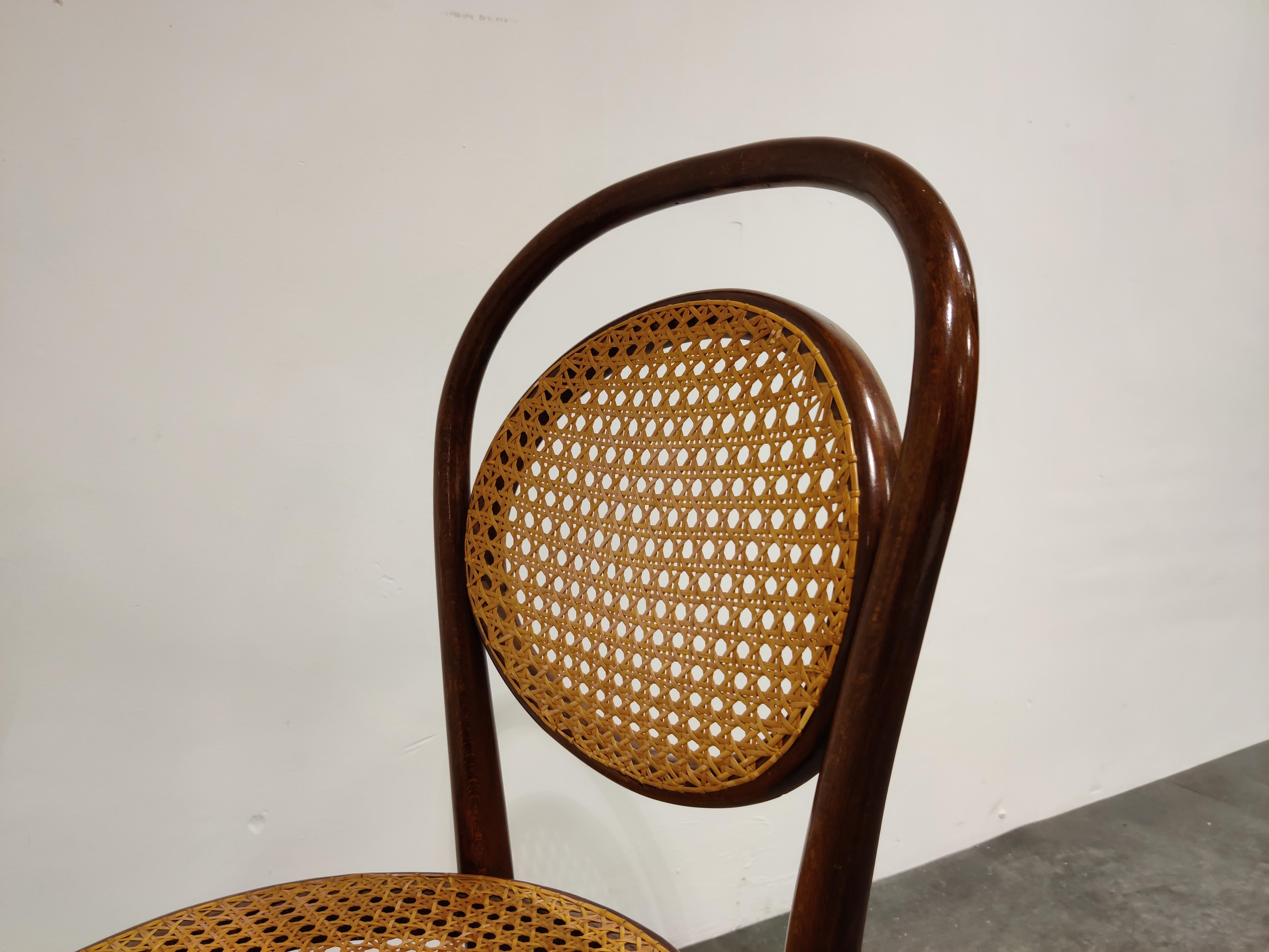 Antique Bentwood Dining Chair or Bistro Chair, 1950s In Good Condition In HEVERLEE, BE
