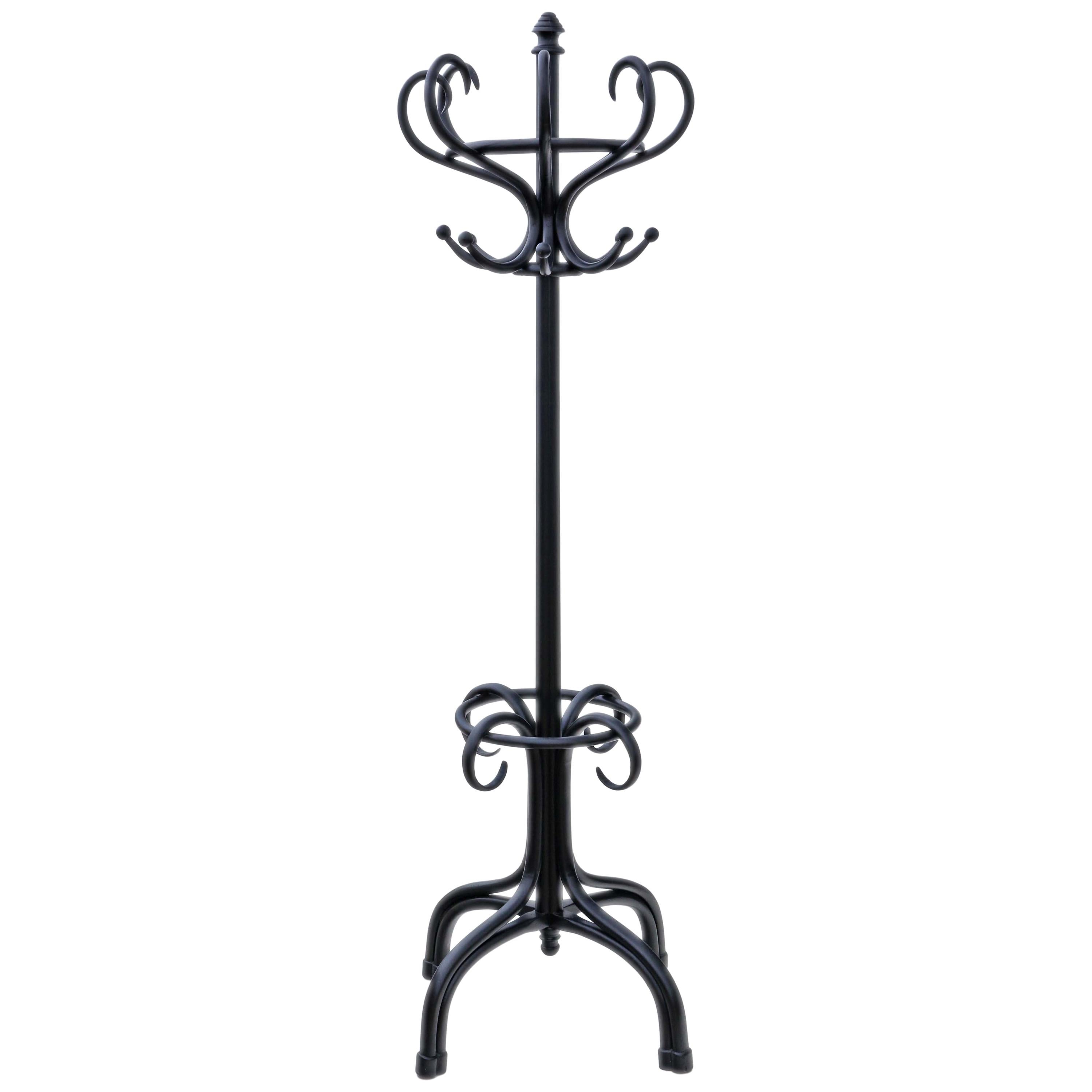 Antique Hall Stand, English, Oak, Stick, Coat, Hat, Stand, Edwardian