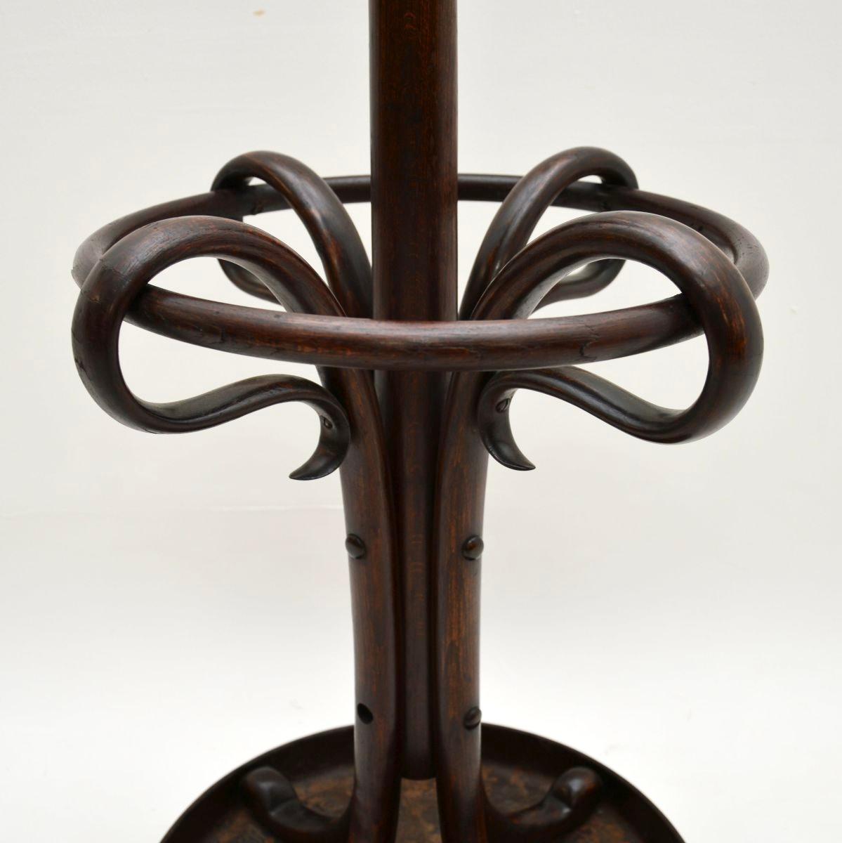 Antique Bentwood Hatstand / Coat Rack by Thonet (Bugholz) im Angebot