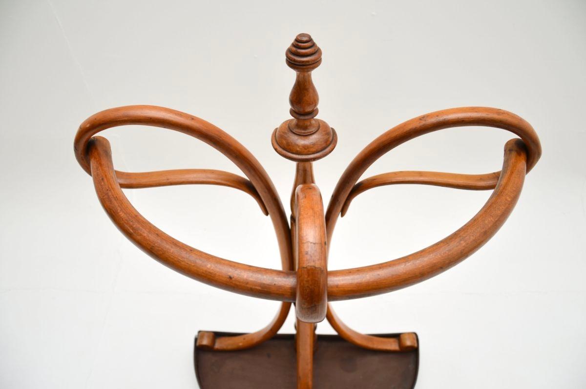 Late 19th Century Antique Bentwood Umbrella / Stick Stand by Thonet For Sale