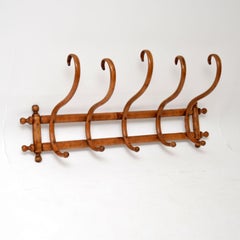 Antique Bentwood Wall Mounting Coat / Hat Rack