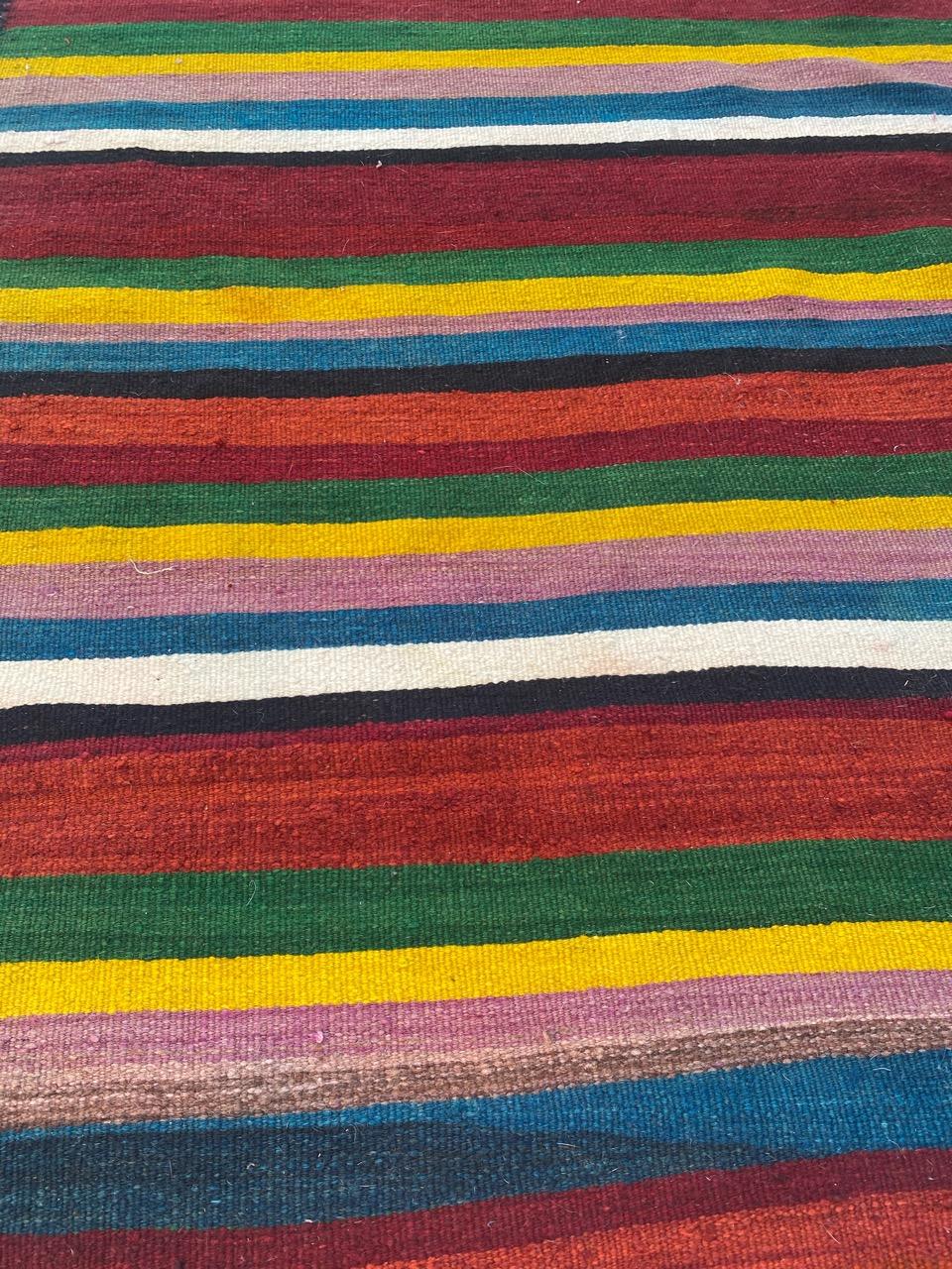 Bobyrug's Antike Berber farbenfrohe marokkanische Kelims  im Angebot 3