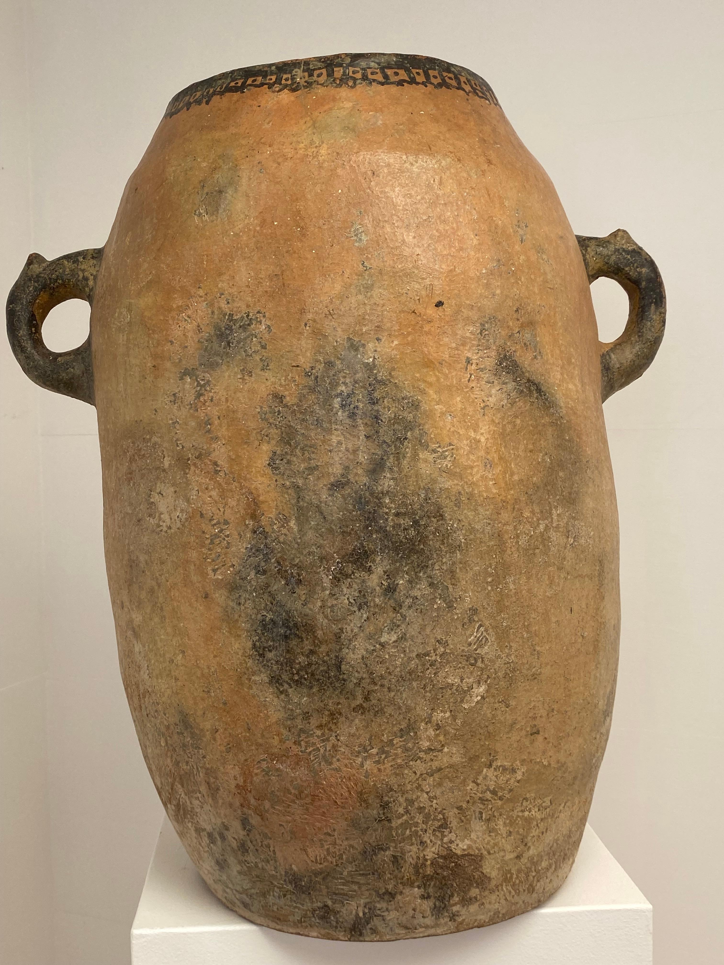 Antique Berber Terracotta Jar For Sale 7