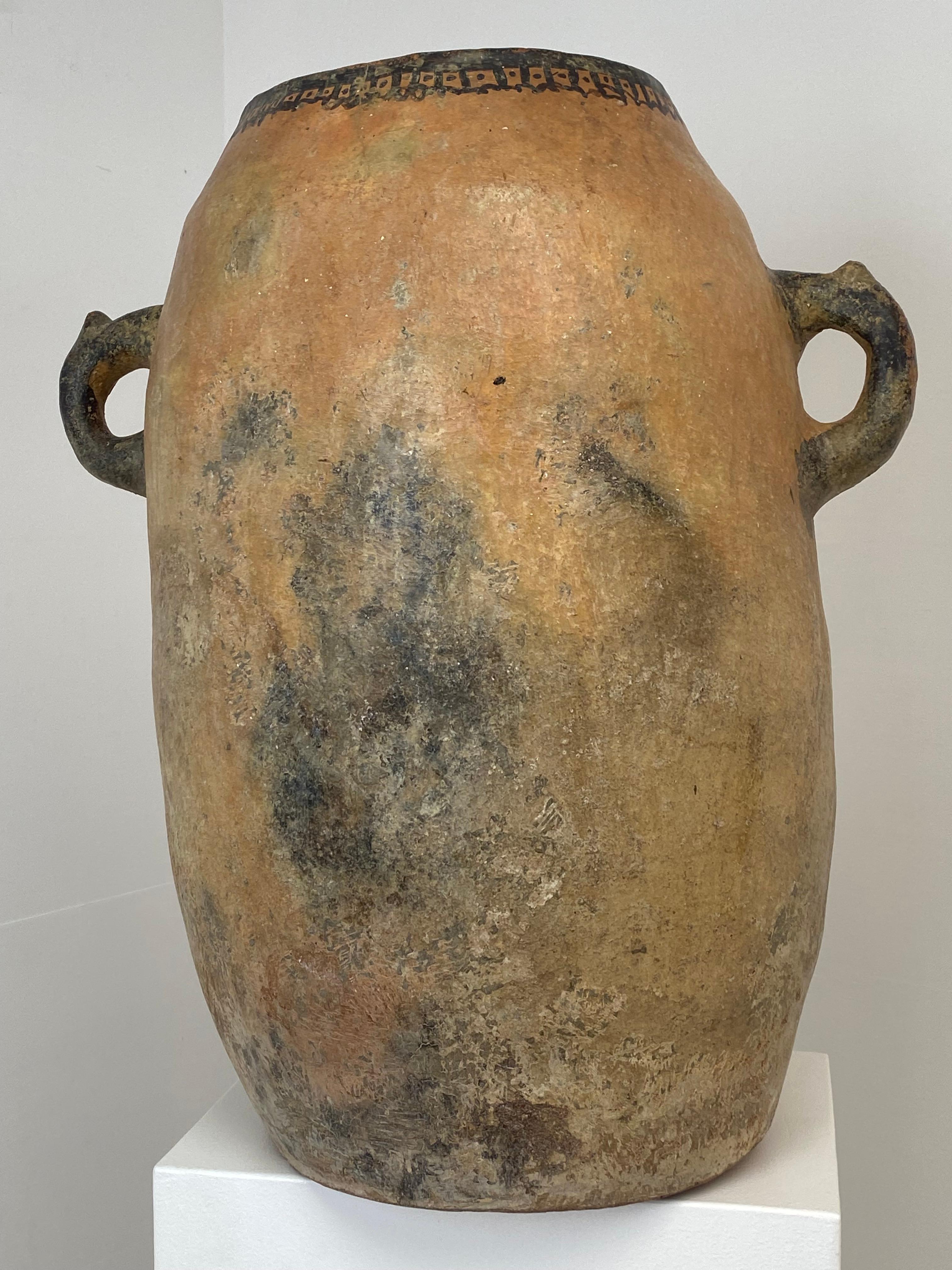 Antique Berber Terracotta Jar For Sale 9