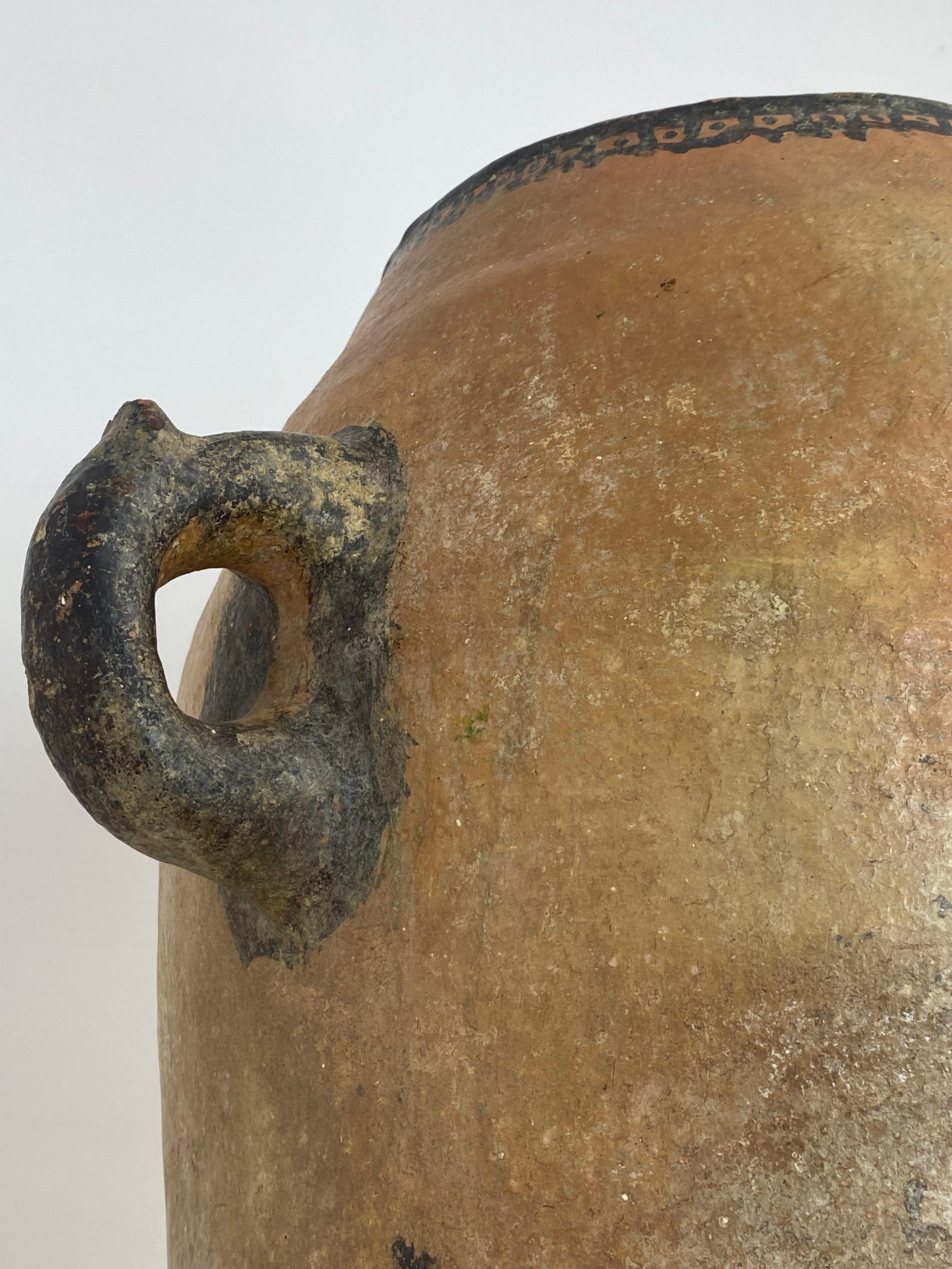 Antique Berber Terracotta Jar For Sale 10