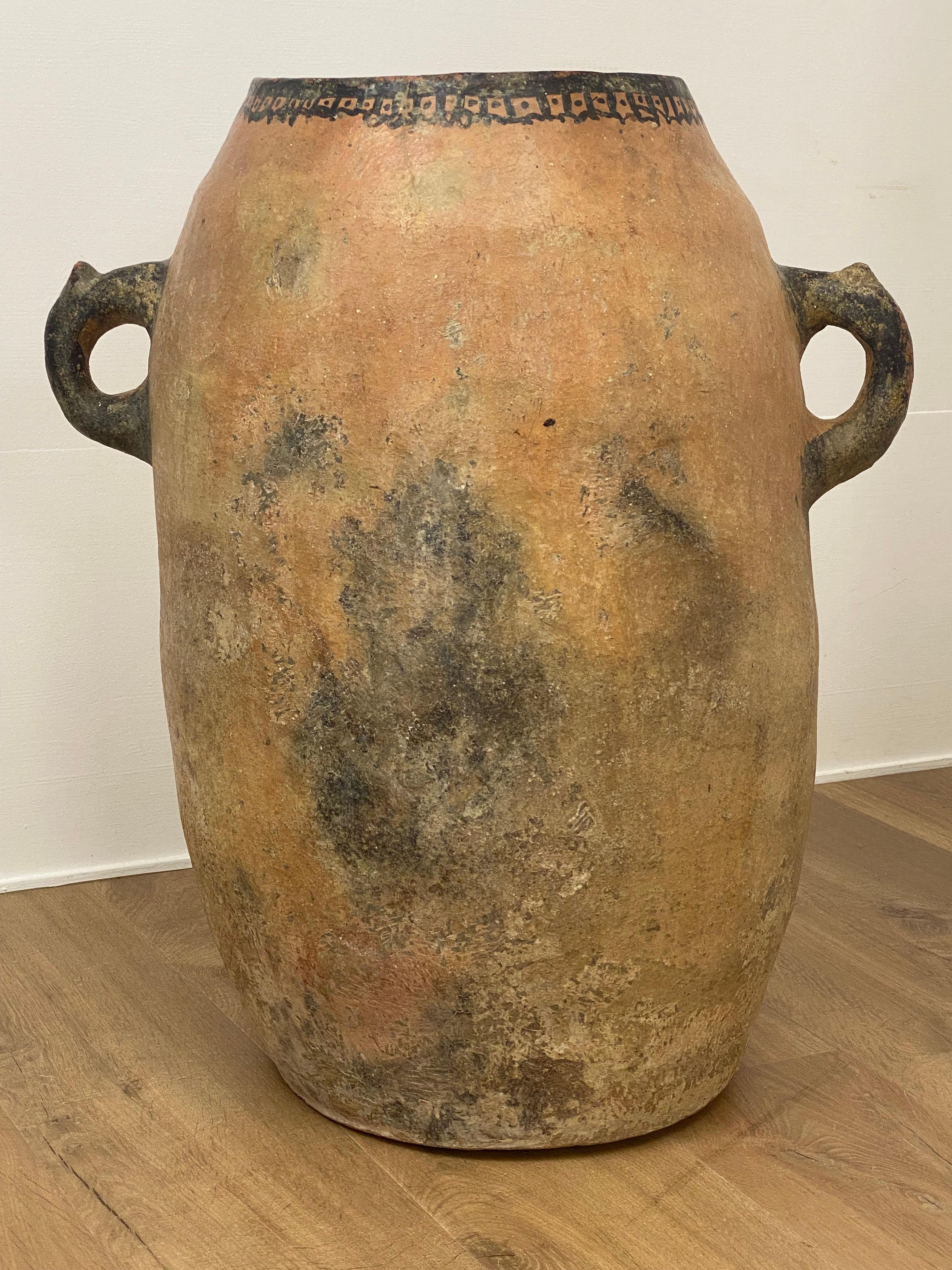 Antique Berber Terracotta Jar For Sale 11