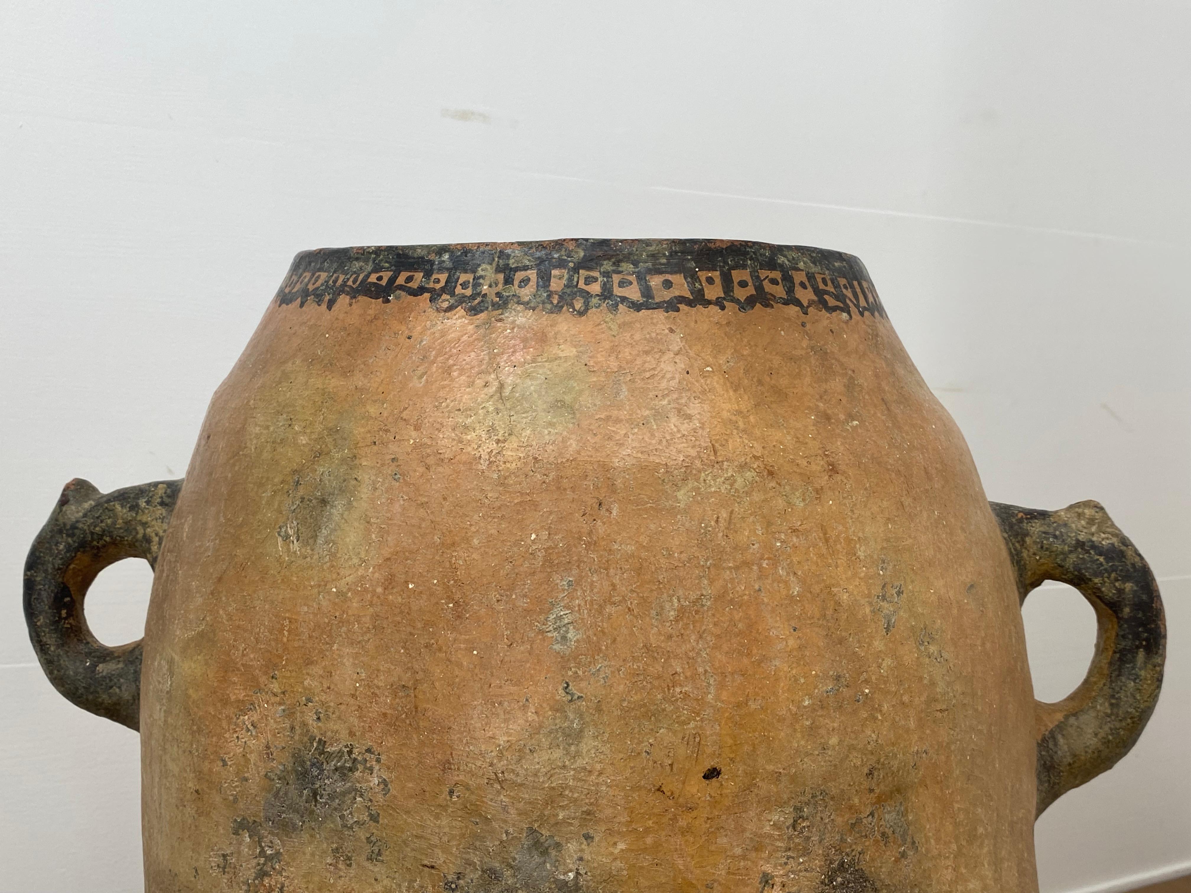Antique Berber Terracotta Jar For Sale 13